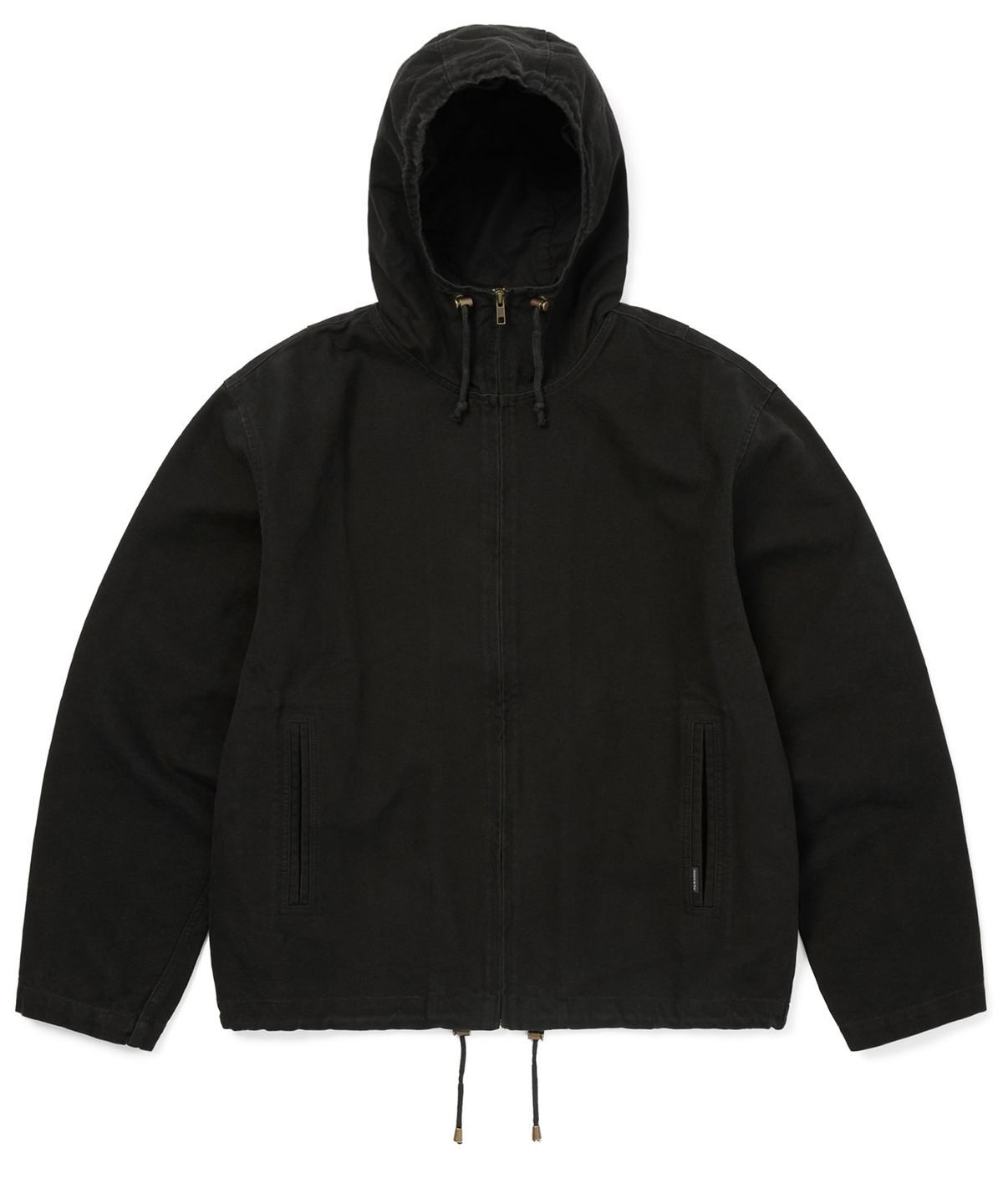 디스이즈네버댓(THISISNEVERTHAT) Canvas Hooded Jacket Black