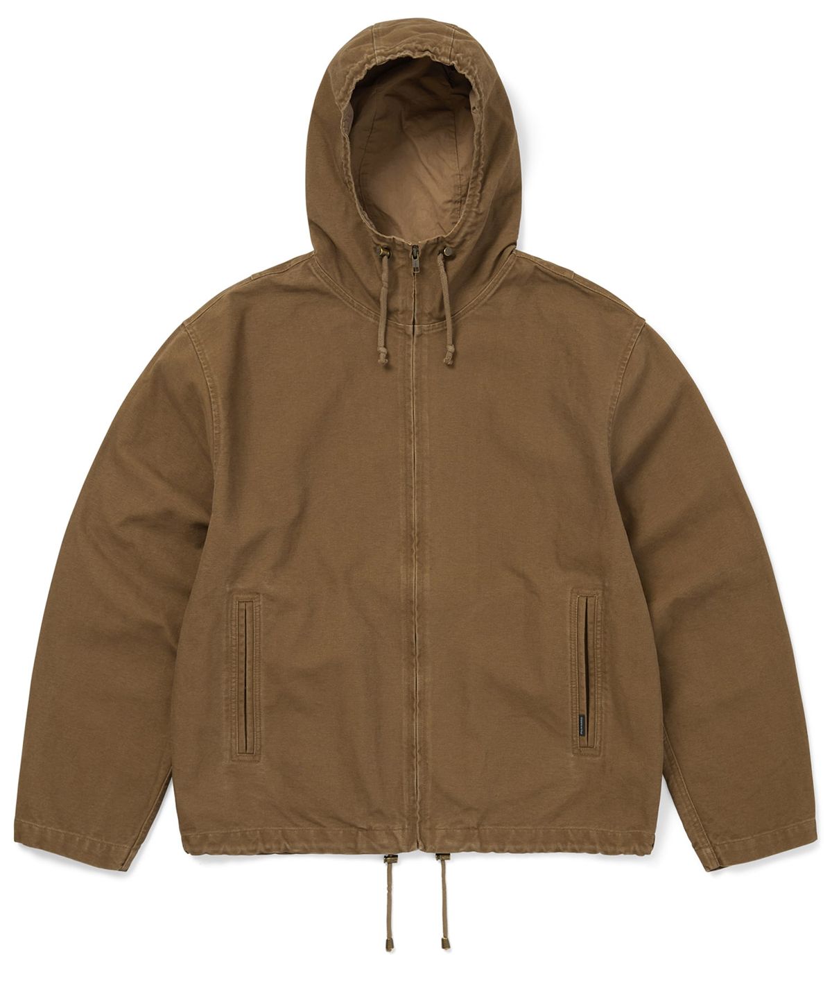 디스이즈네버댓(THISISNEVERTHAT) Canvas Hooded Jacket Light Brown