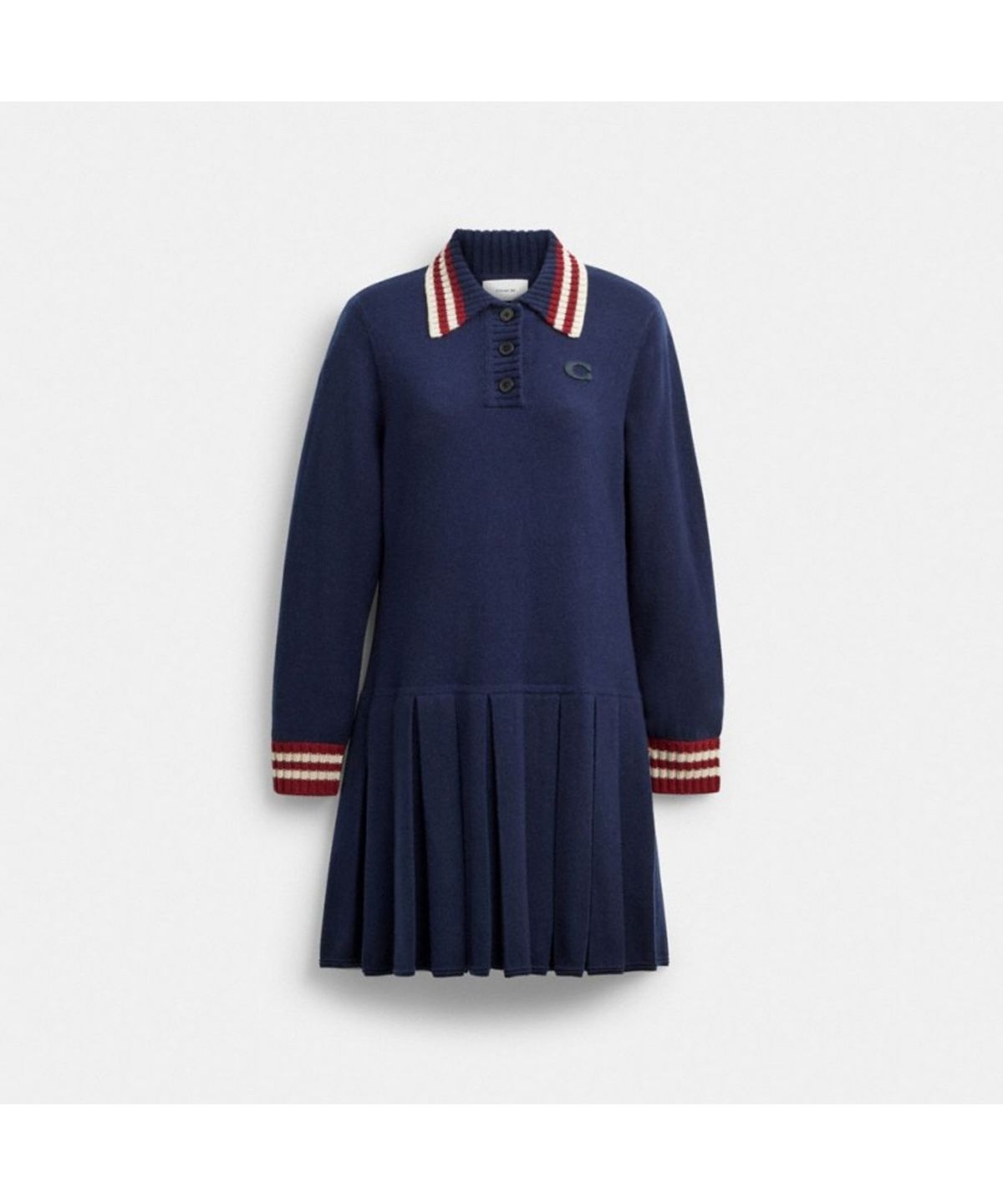 코치(COACH) 스포티 헤리티지 플리츠 드레스 CEP75 RF2