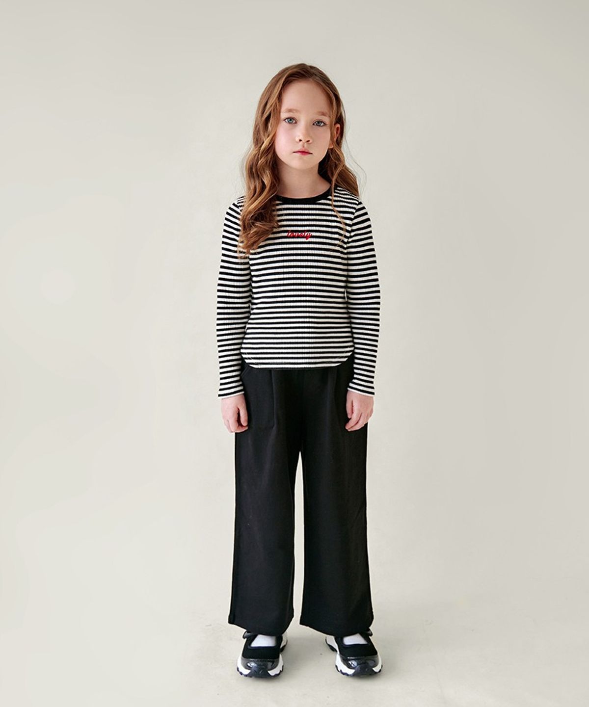 월튼키즈(WALTON KIDS) 언발스트라이프상하복