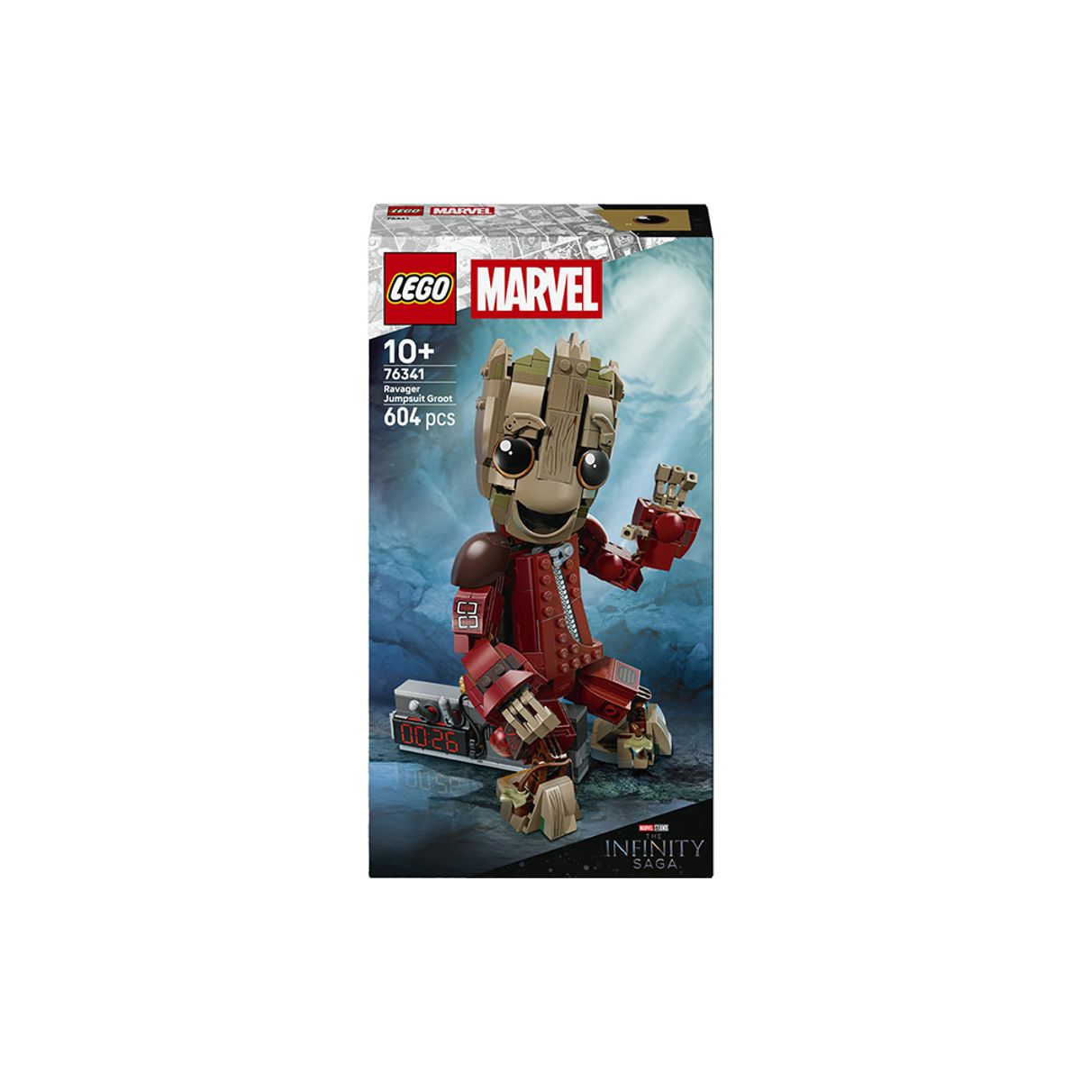 레고(LEGO) 레고 슈퍼히어로 76341 마블 래비저 점프수트 그루트 [레고공식]