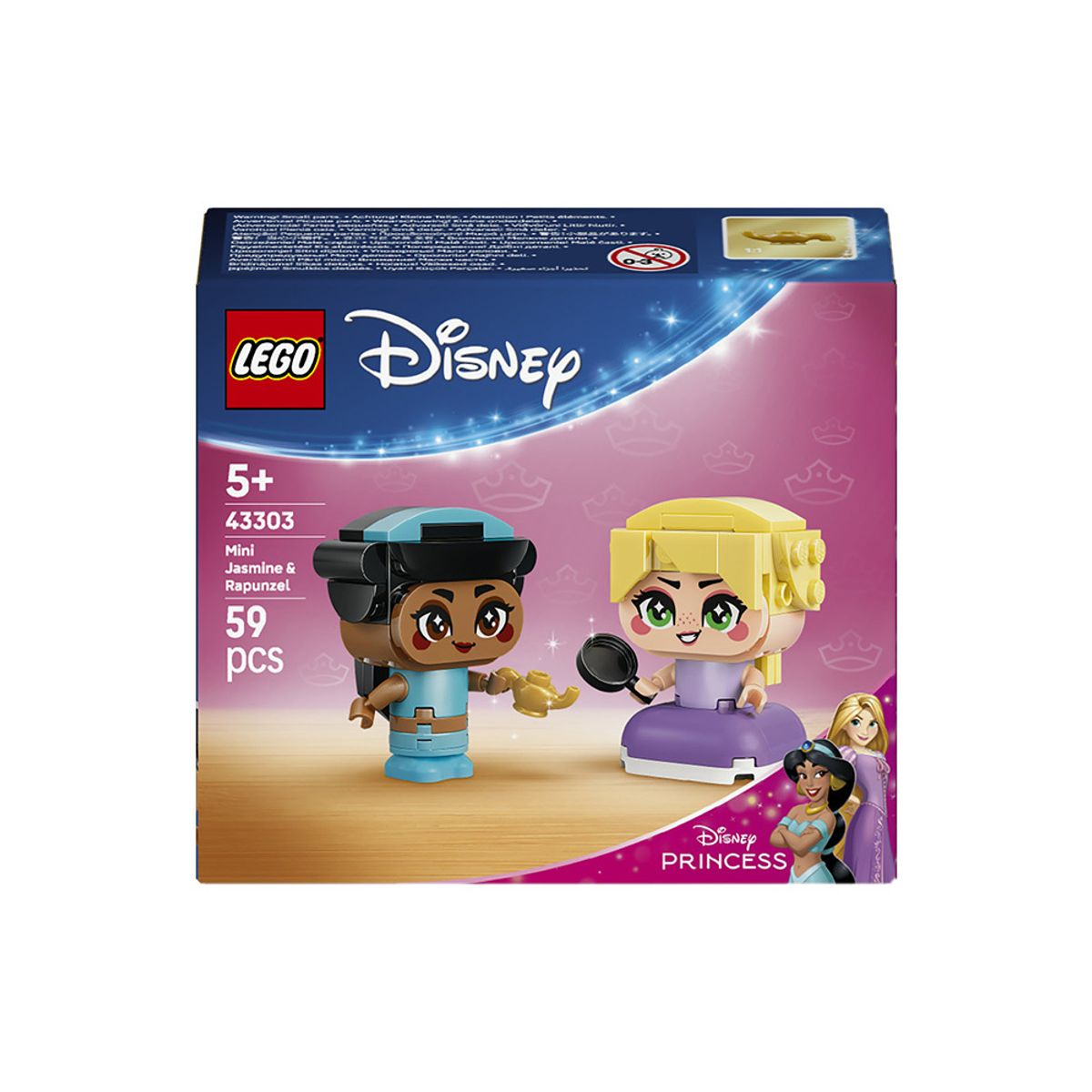 레고(LEGO) 레고 디즈니 프린세스 43303 미니 쟈스민과 라푼젤 [레고공식]