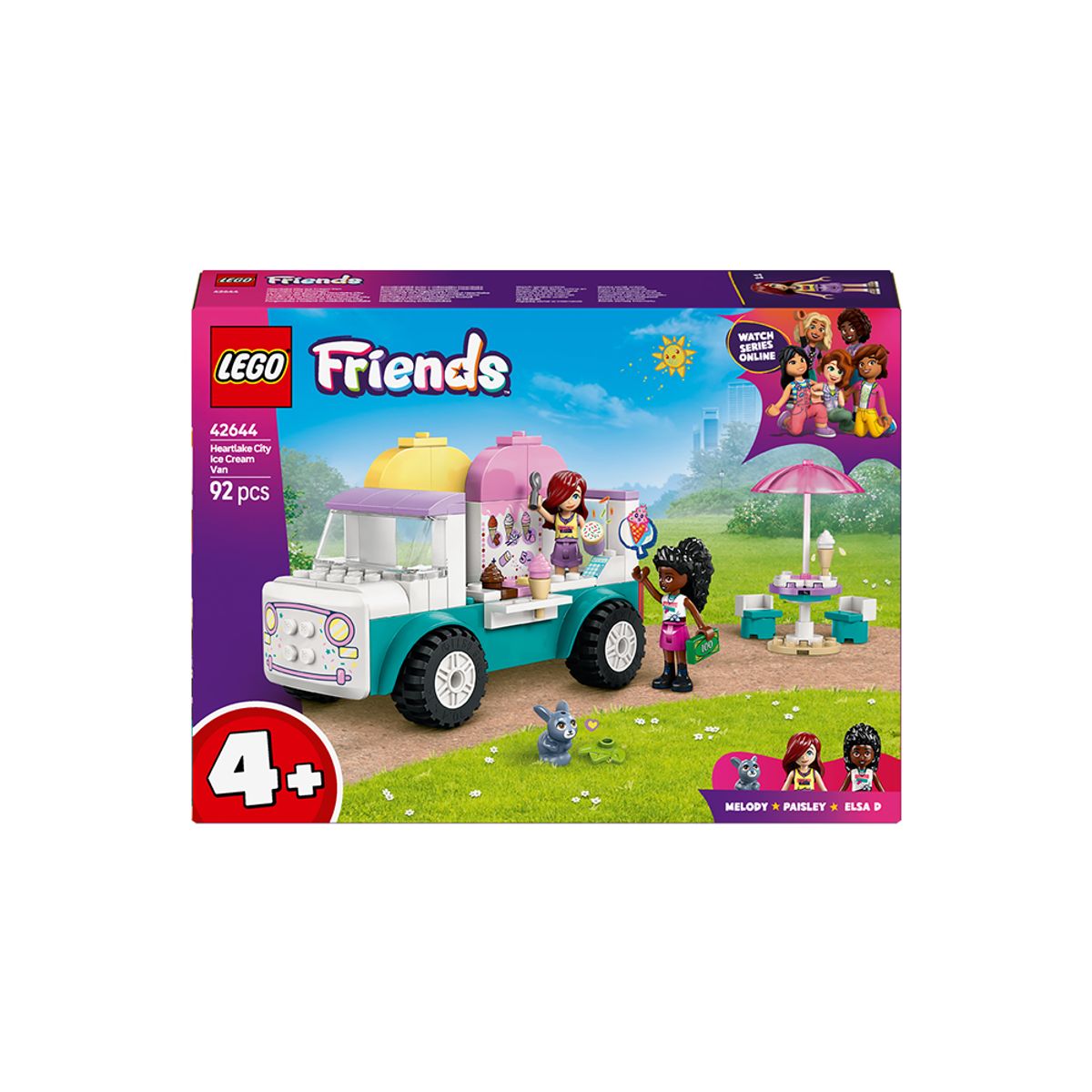 레고(LEGO) 레고 프렌즈 42644 아이스크림 트럭 [레고공식]