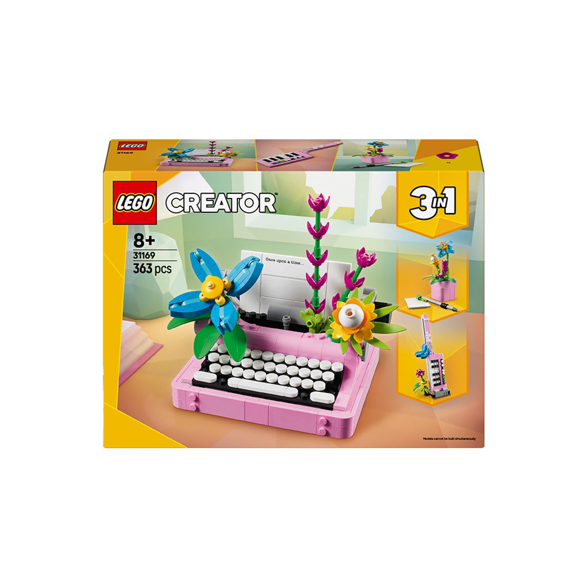 레고(LEGO) 레고 크리에이터 3-in-1 31169 꽃과 타자기 [레고공식]