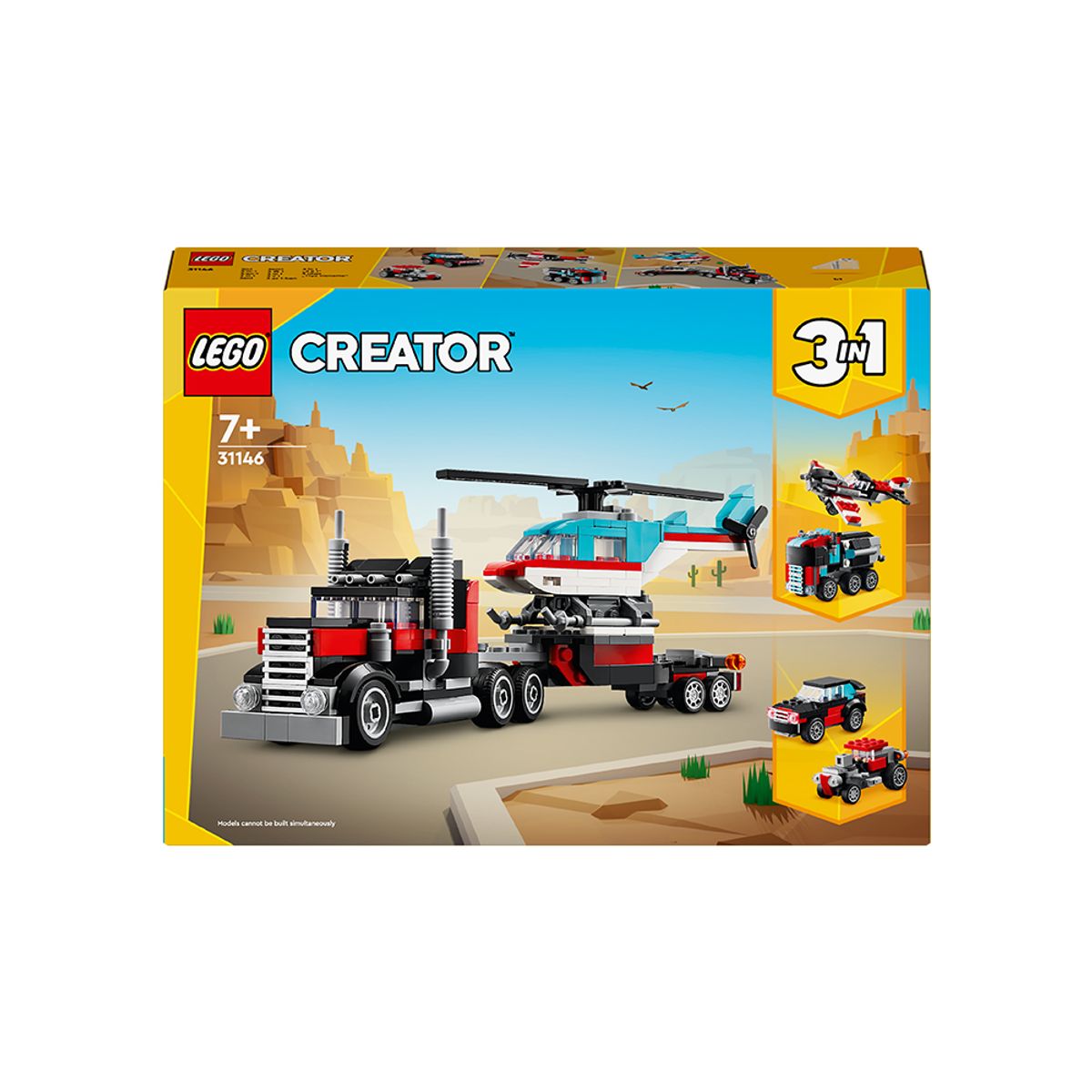 레고(LEGO) 레고 크리에이터3-in-1 31146 트럭과 헬리콥터 [레고공식]