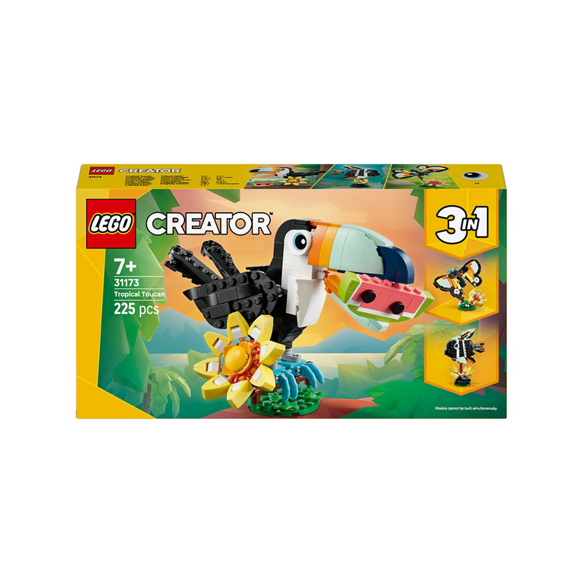 레고(LEGO) 레고 크리에이터 3-in-1 31173 세계의 동물 탐험: 열대 큰부리새 [레고공식]