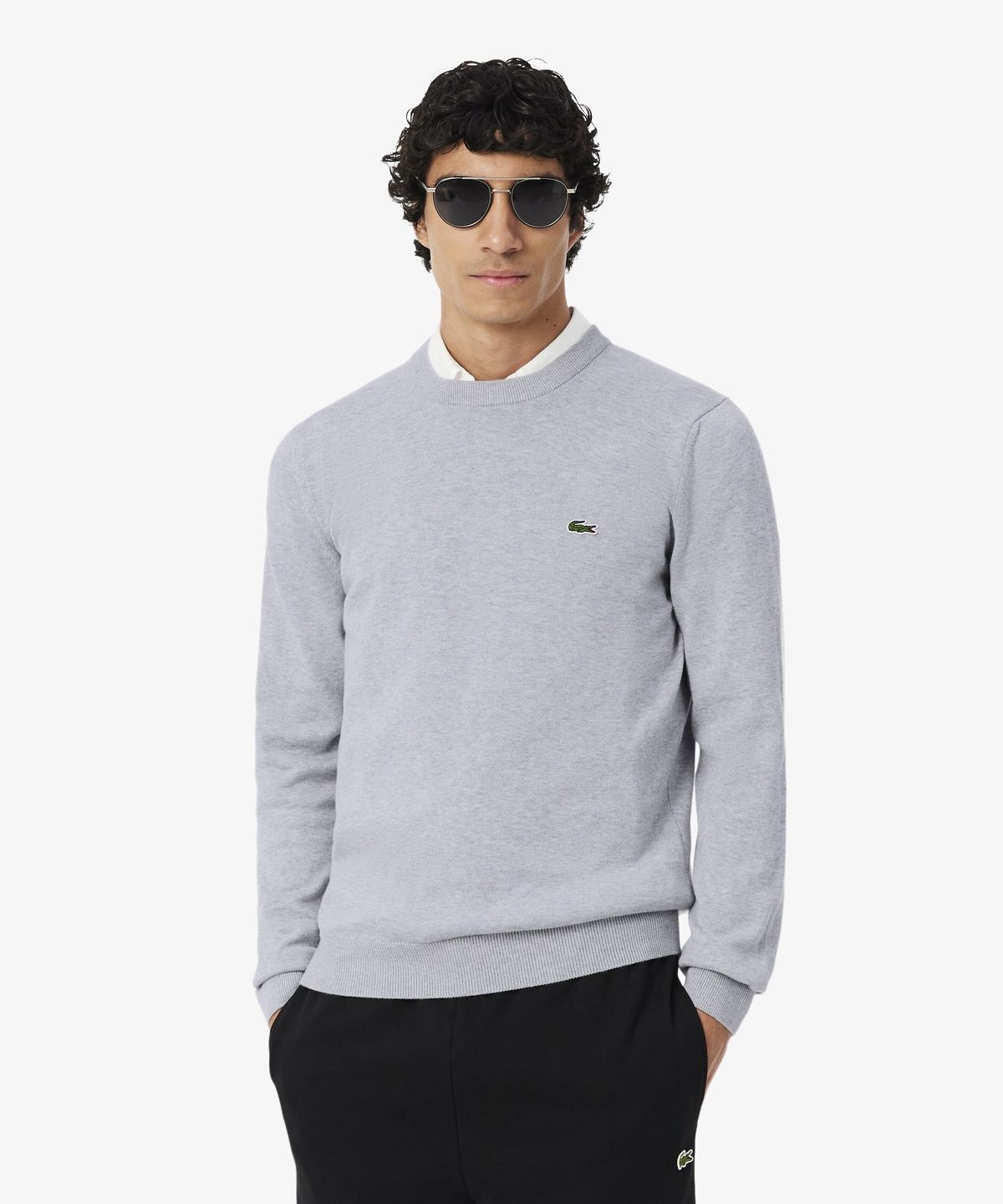 라코스테(LACOSTE) 남성 코튼 크루넥 풀오버 AH1985-56N CCA