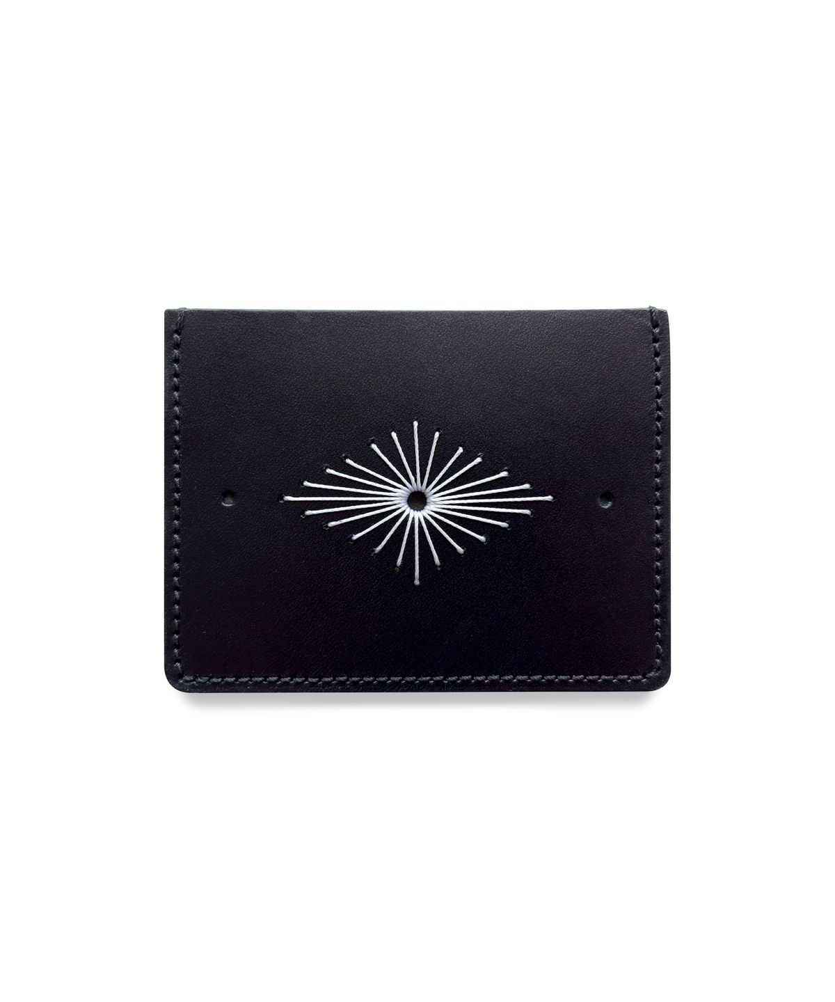 이스트아르고(EASTARGO) SUNBURST CARD WALLET (BLACK_white)