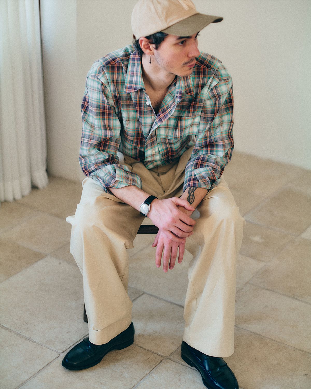 너버스(NERVOUS) SIGNATURE SHIRT _ greencheck