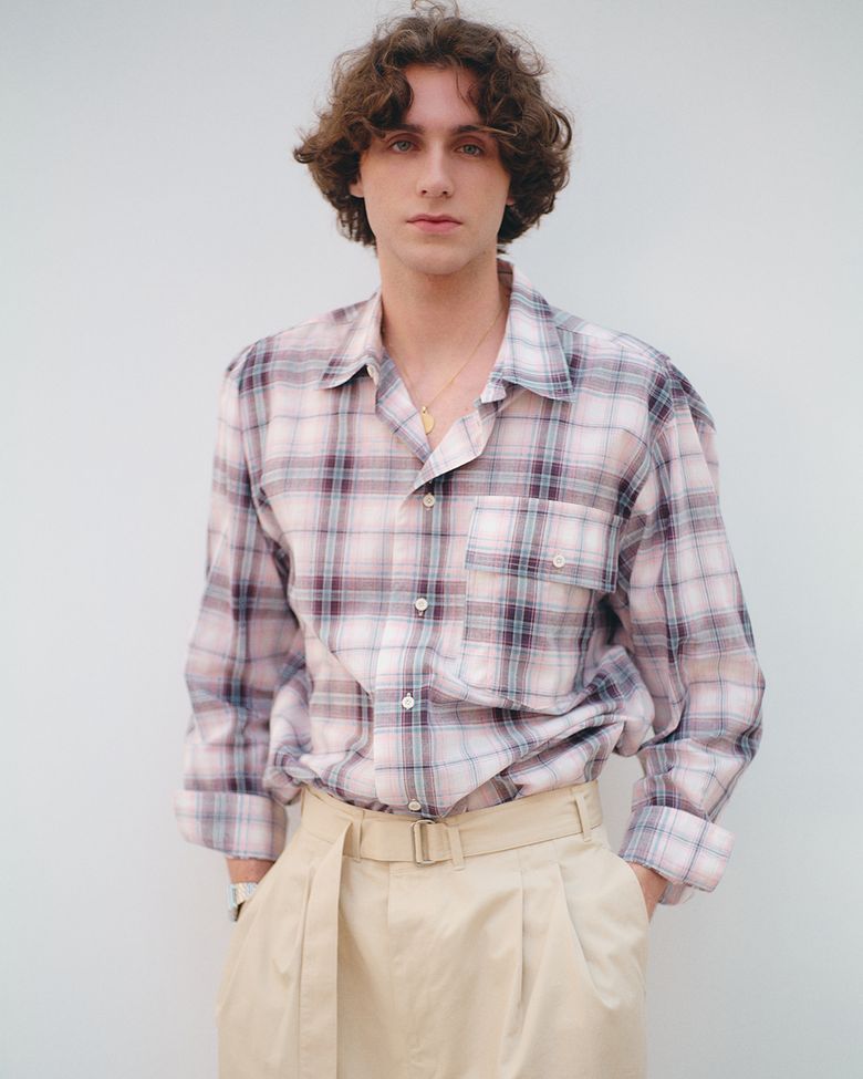 SIGNATURE SHIRT _ pinkcheck