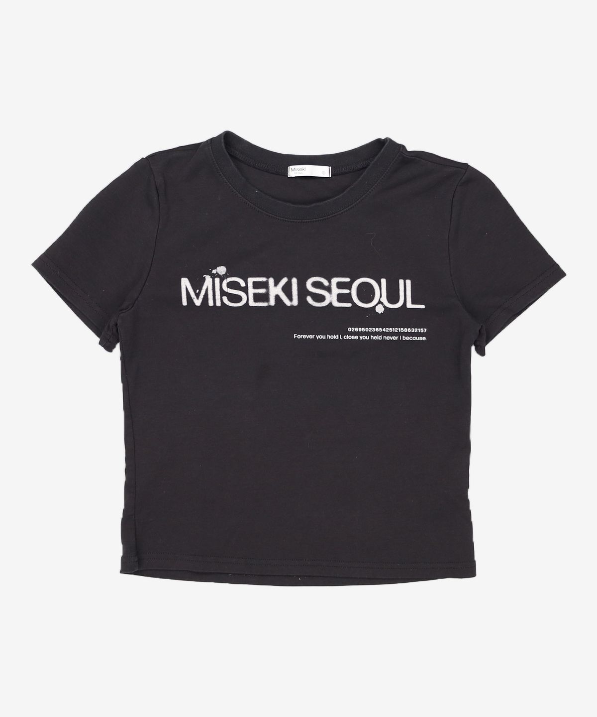 미세키서울(MISEKI SEOUL) Logo short sleeves BLACK 2