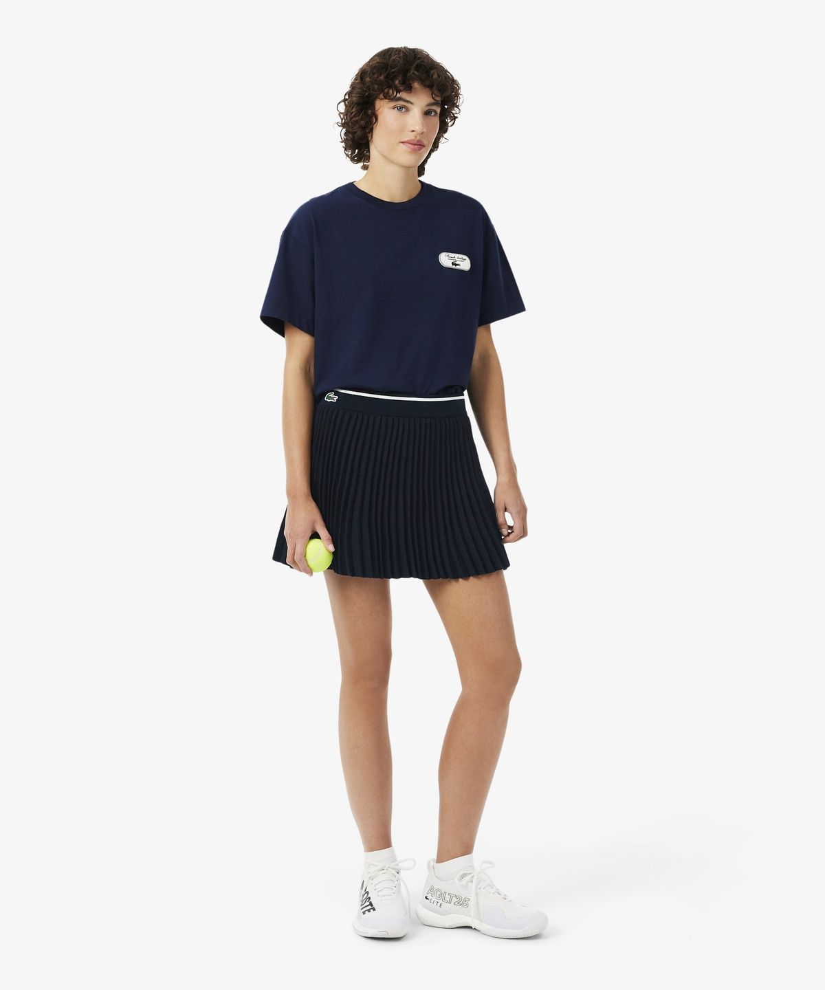 라코스테(LACOSTE) 여성 테니스 헤리티지 플리츠 스커트 JF7235-56N 166