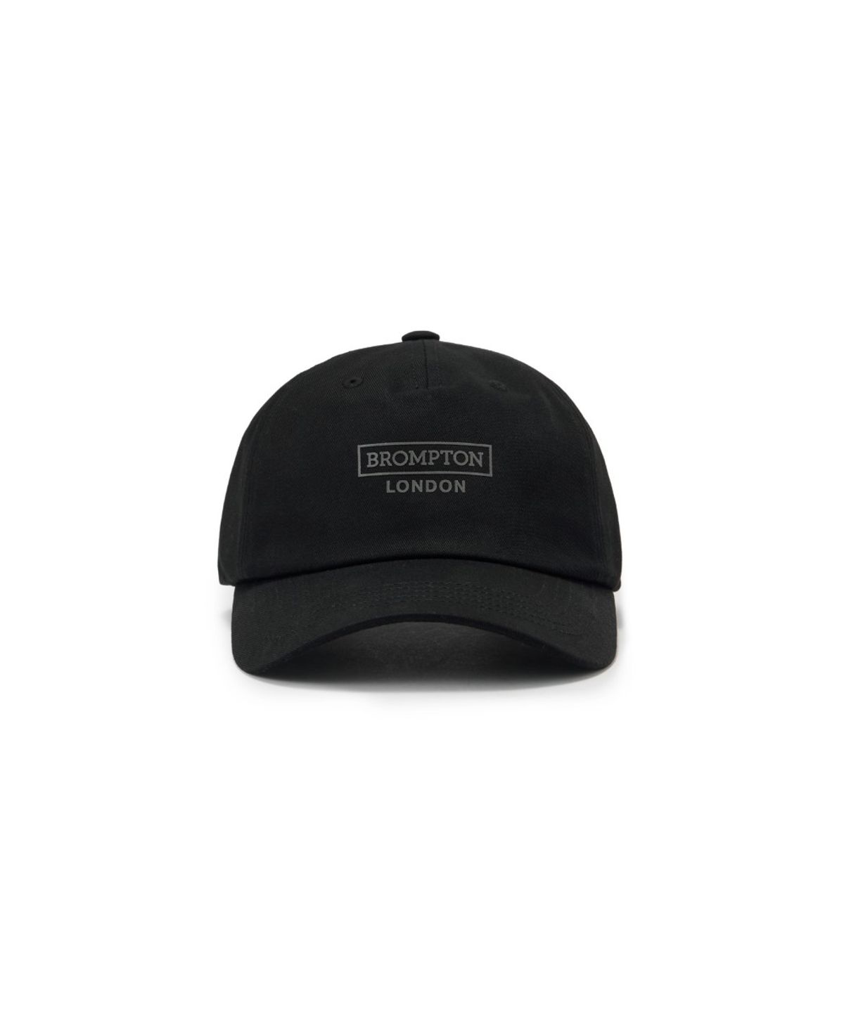 브롬톤 런던(BROMPTON LONDON) BASIC 5 PANEL BALL CAP - BLACK (P265AHA120)