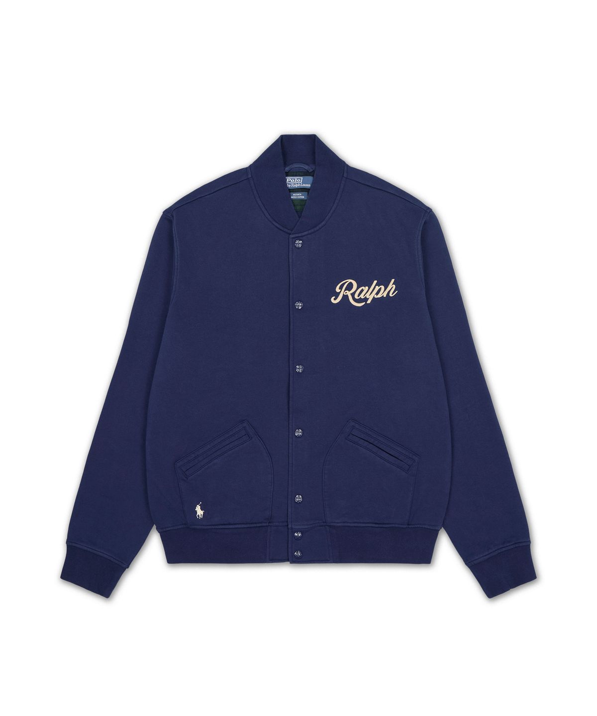 폴로 랄프 로렌(POLO RALPH LAUREN) 리미티드 에디션 랄프 로고 재킷-네이비