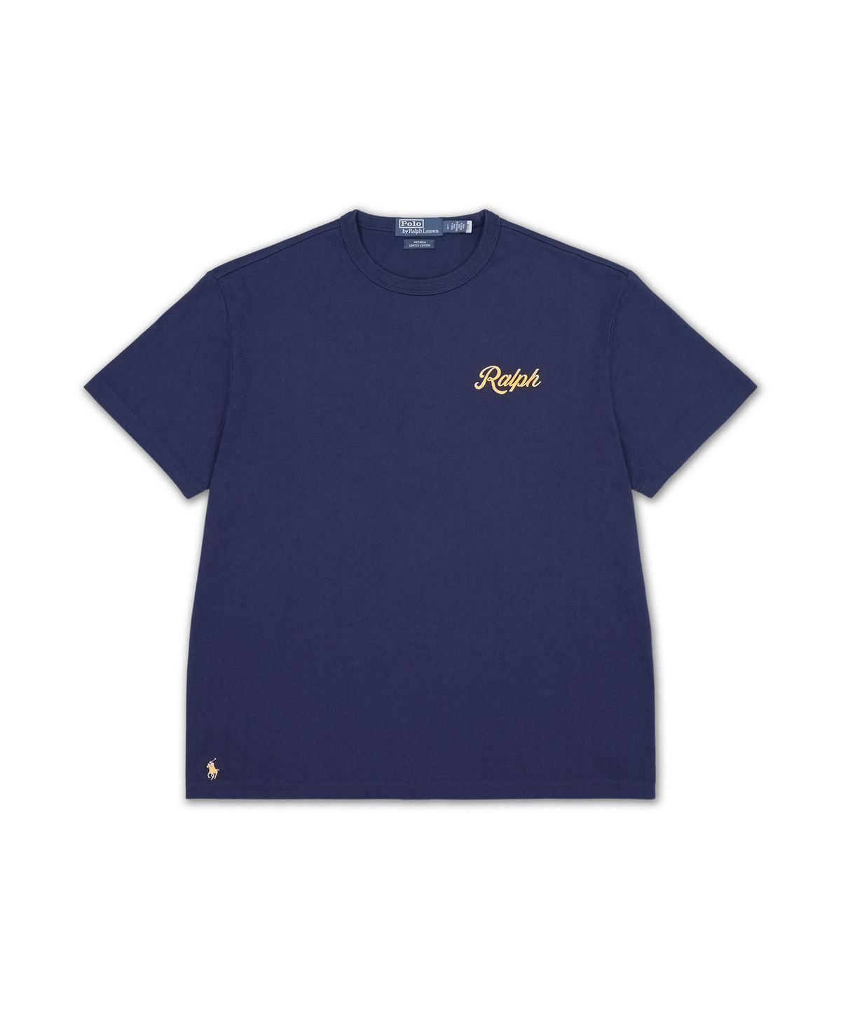 폴로 랄프 로렌(POLO RALPH LAUREN) 리미티드 에디션 랄프 로고 티셔츠-네이비