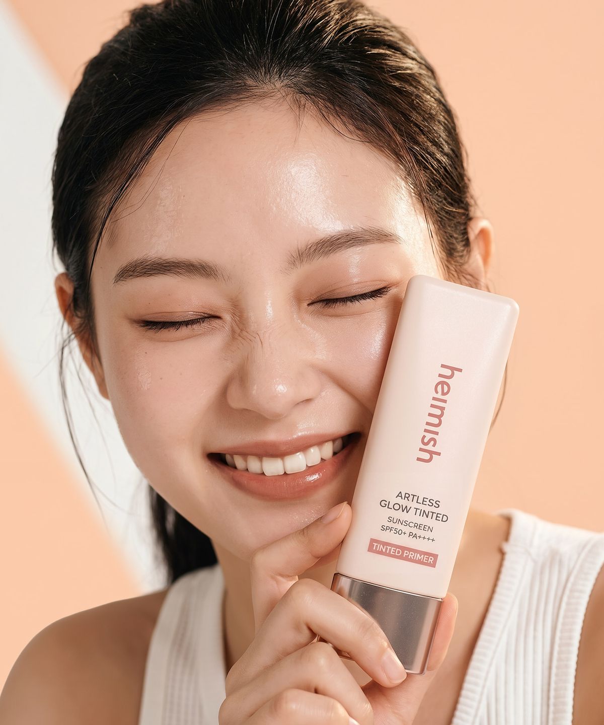 헤이미쉬(HEIMISH) 아트리스 글로우 틴티드 선스크린 SPF50+ PA++++ 40ml