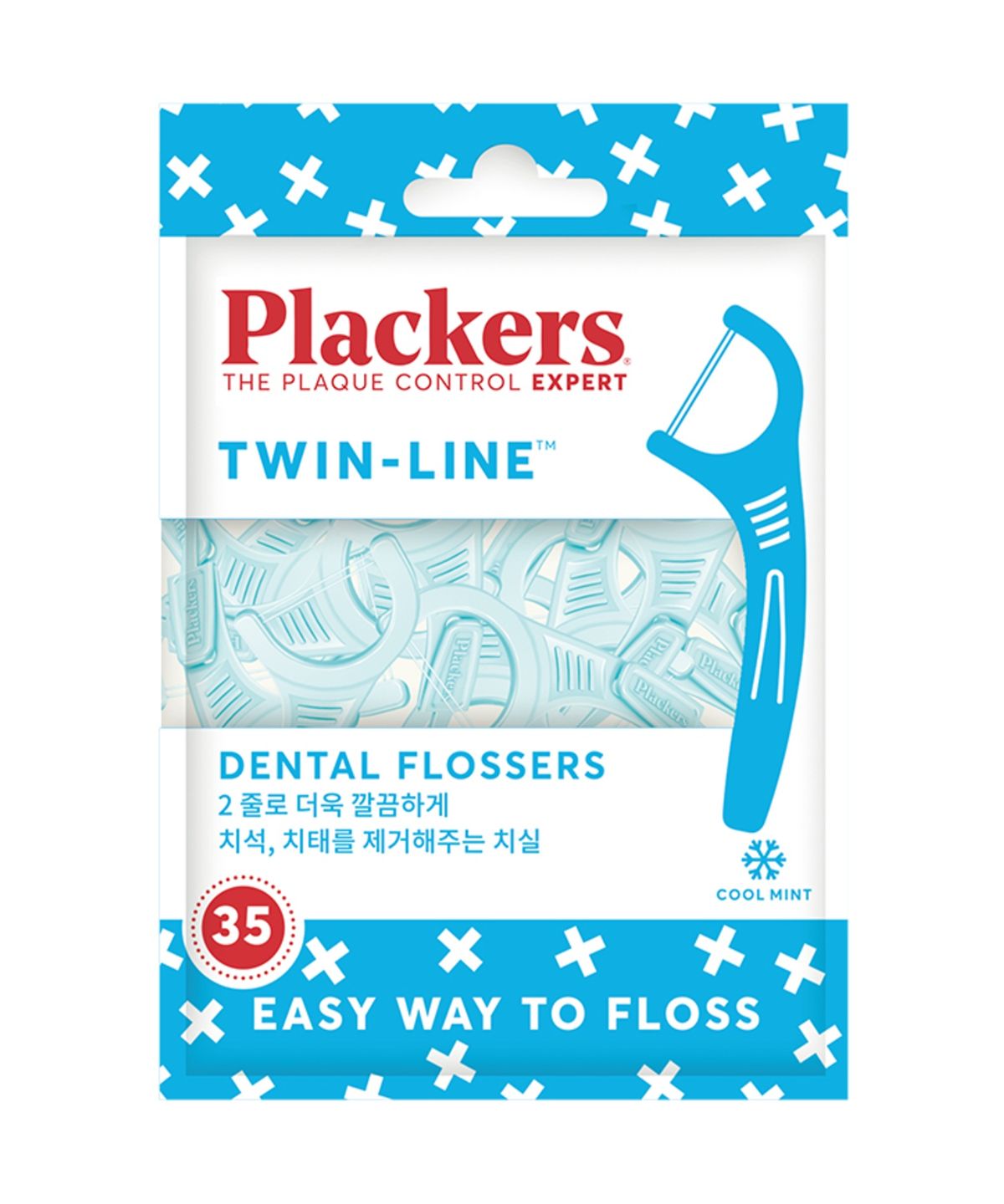플랙커스(PLACKERS) 트윈라인 35개입