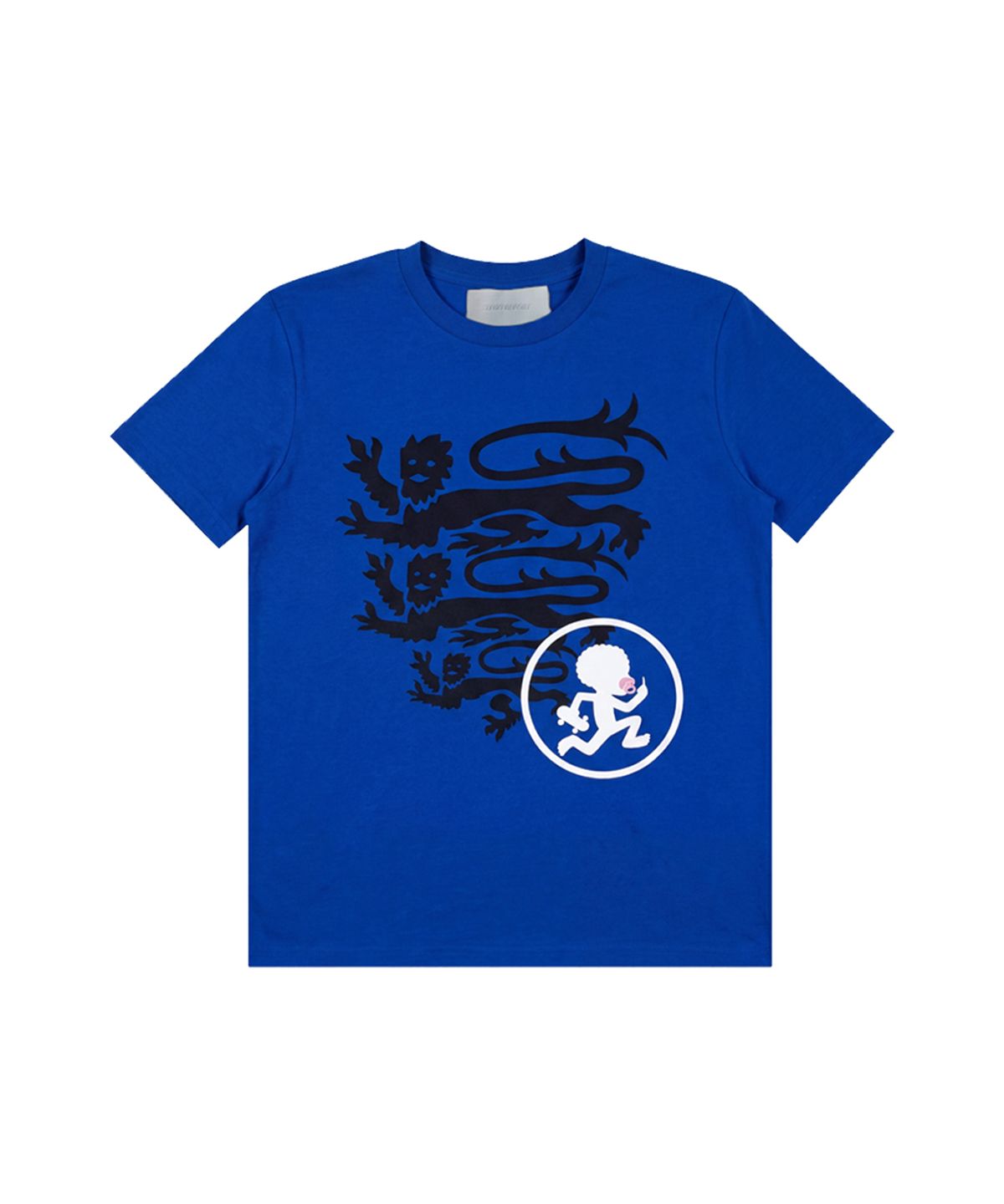 제노리포트(XENOREPORT) DRAGON BADGE TEE (BLUE)