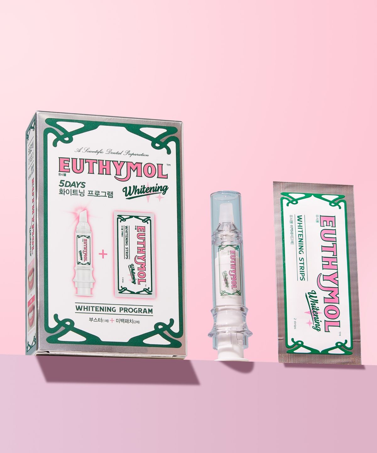 유시몰(EUTHYMOL) 유시몰 화이트닝 부스터+패치 5P 기획