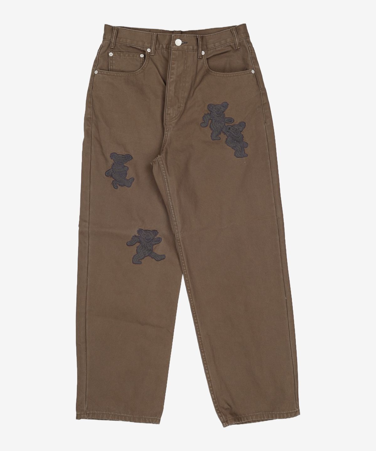 디스이즈네버댓(THISISNEVERTHAT) GD Dancing Bears Work Pant Brown M