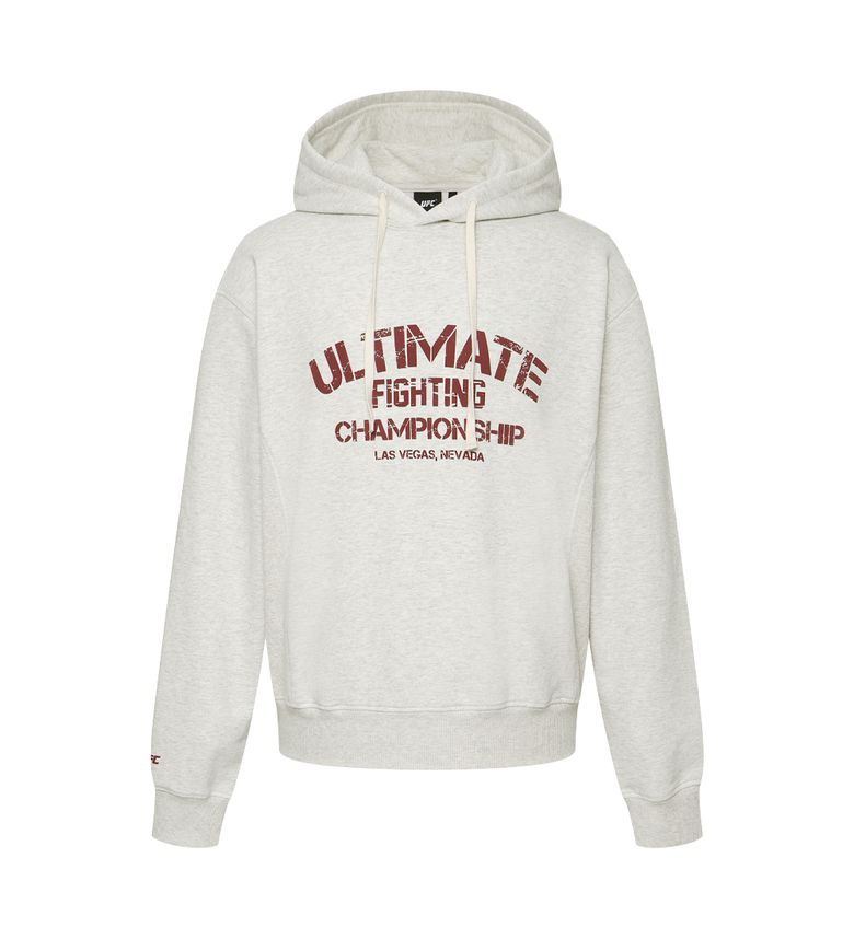 UFC 얼티밋 릴렉스핏 후드티 오트밀 U2HDX3304OT