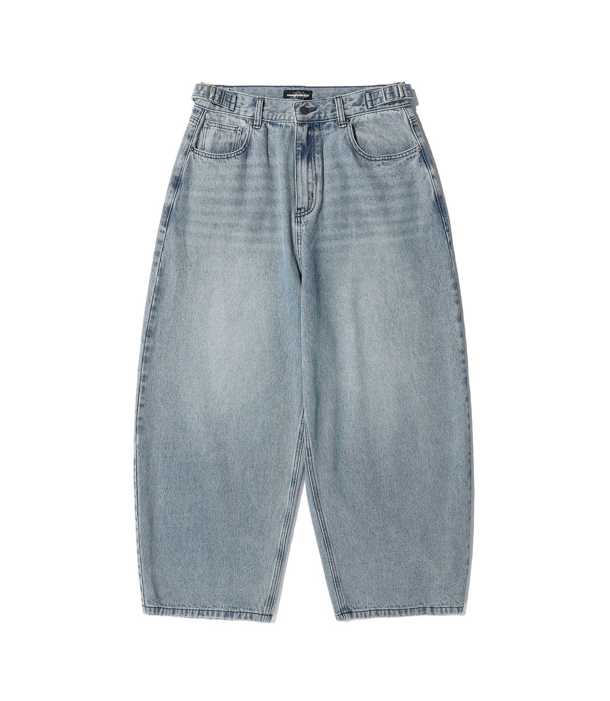 나이스고스트클럽(NICEGHOSTCLUB) 3STAR CURVED JEANS_BLUE(NG2GFUPA12A)