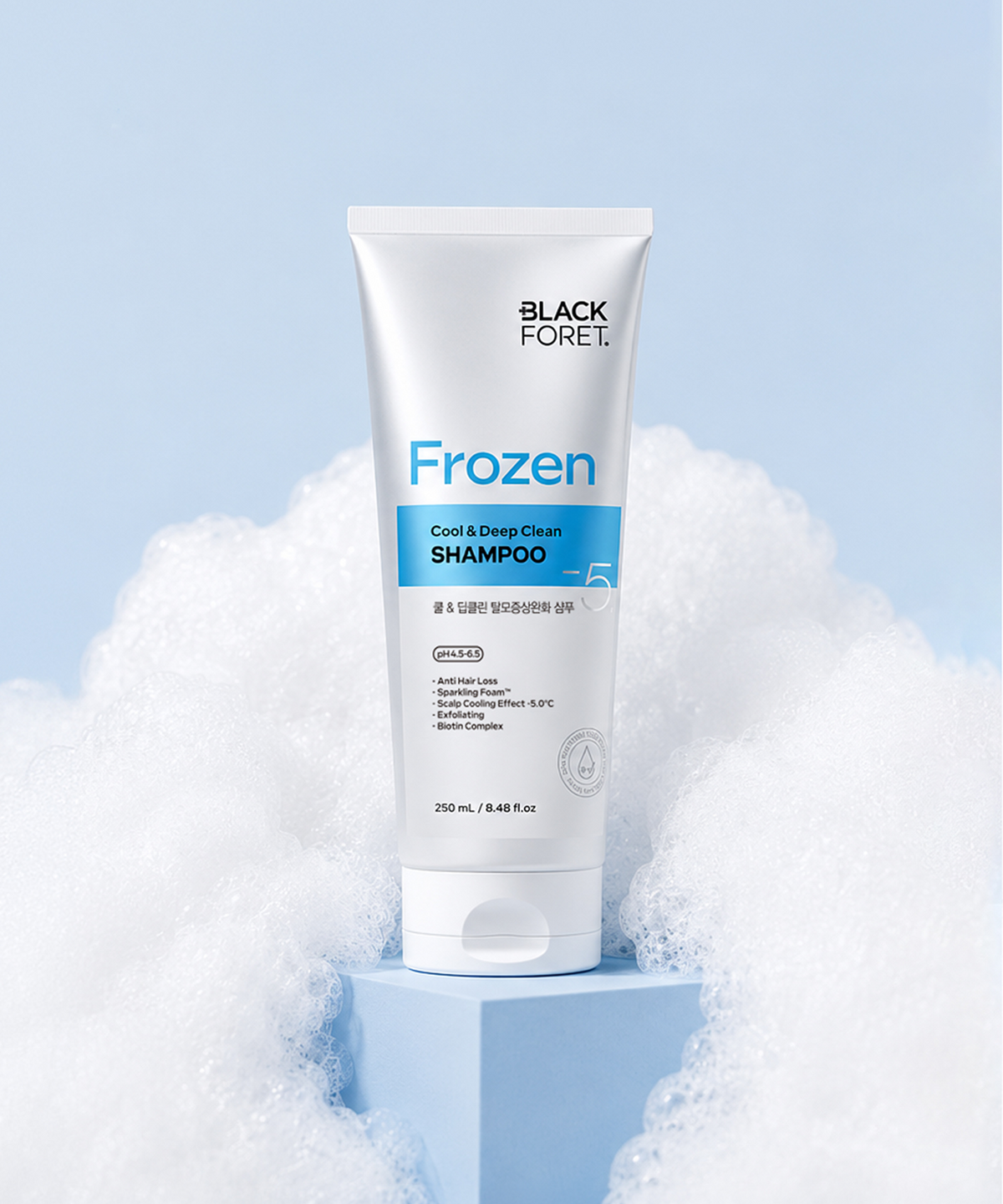 블랙포레(BLACKFORET) 블랙포레 쿨&딥클린 샴푸 250ml