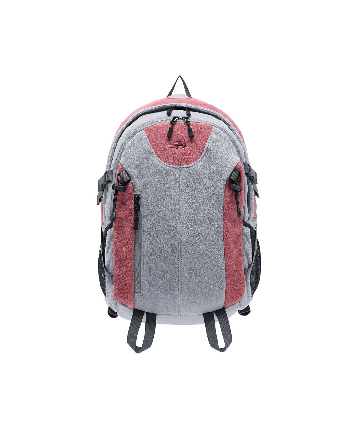 나이스고스트클럽(NICEGHOSTCLUB) COLOR BLOCK FLEECE BACKPACK_GREY(NG2GFUAB40A)