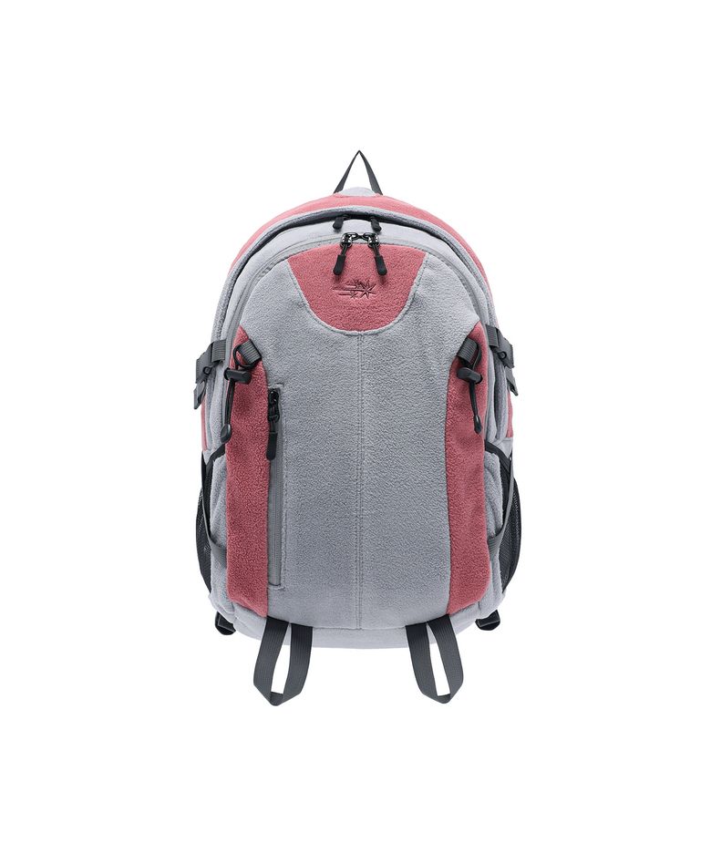 COLOR BLOCK FLEECE BACKPACK_GREY(NG2GFUAB40A)