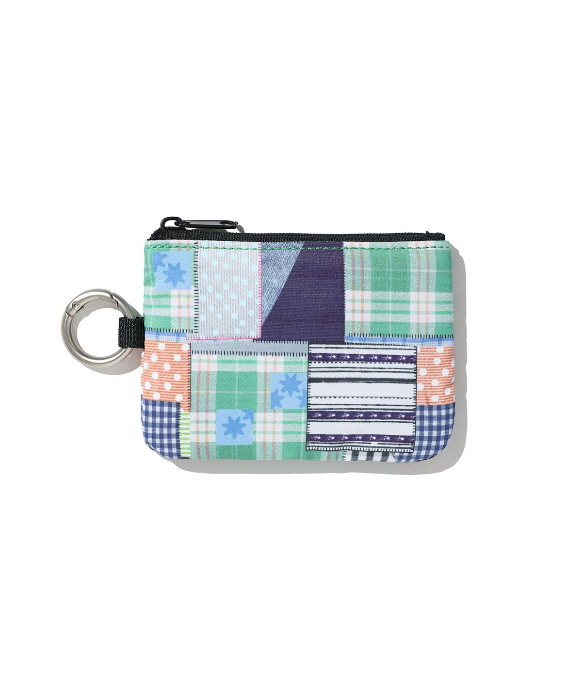 나이스고스트클럽(NICEGHOSTCLUB) PATCHWORK CARD POUCH_PURPLE(NG2GFUAB66A)