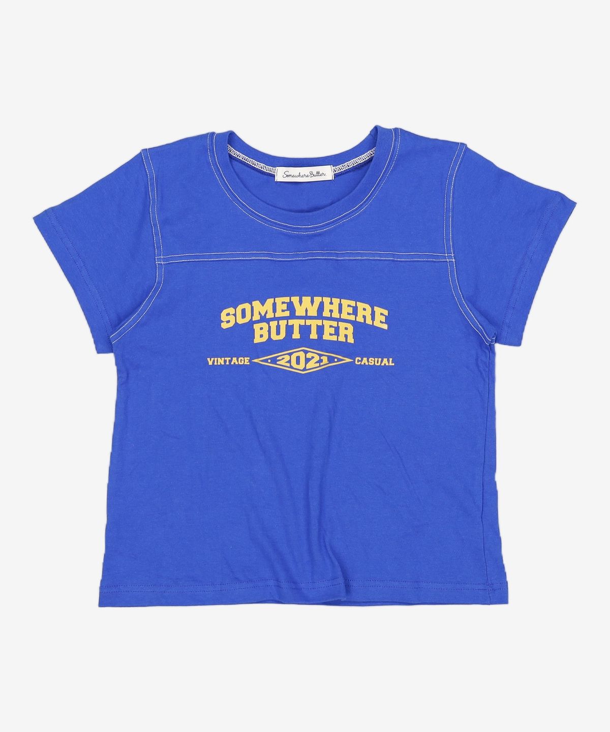 썸웨어버터(SOMEWHEREBUTTER) 반소매 티셔츠 XS