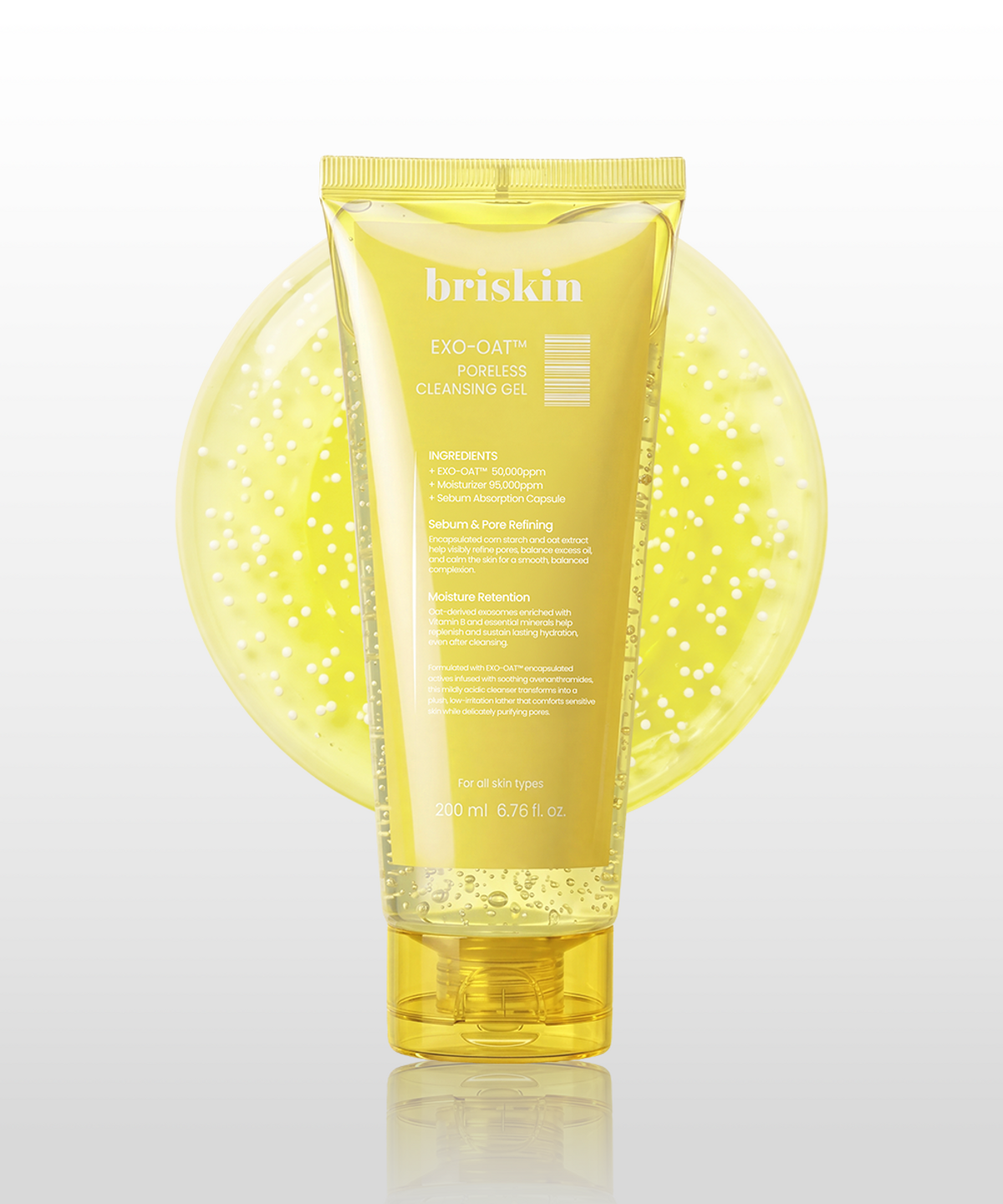 브리스킨(BRISKIN) 엑소 오트 포어리스 클렌징젤 200ml