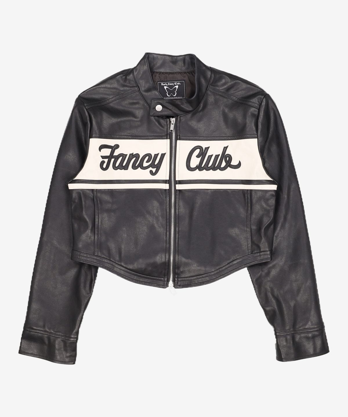 팬시클럽(FANCY CLUB) 레더/라이더스 재킷 XS
