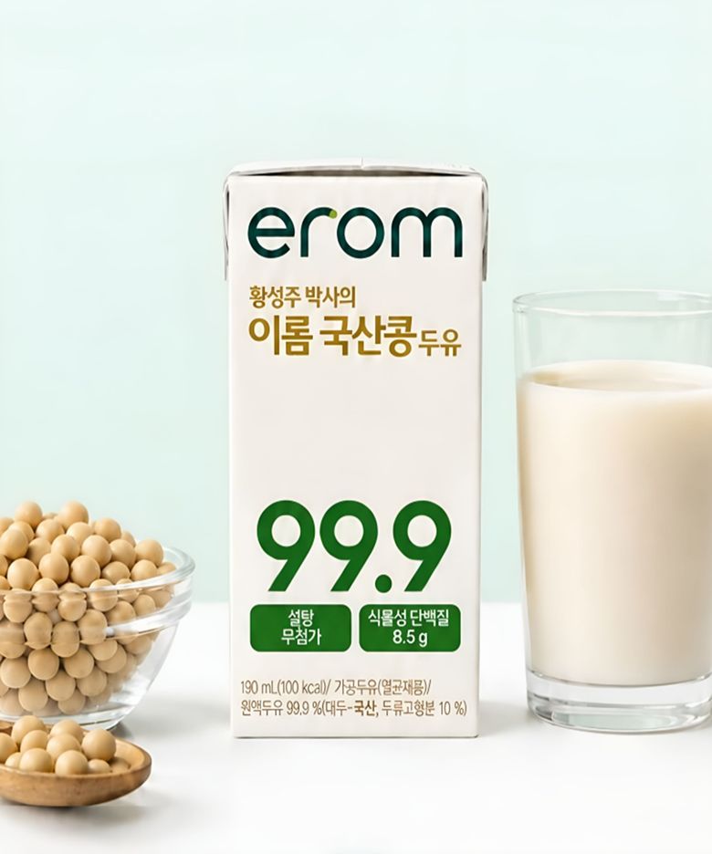 이롬 황성주 박사의 국산콩 99.9 두유 190ml 16팩