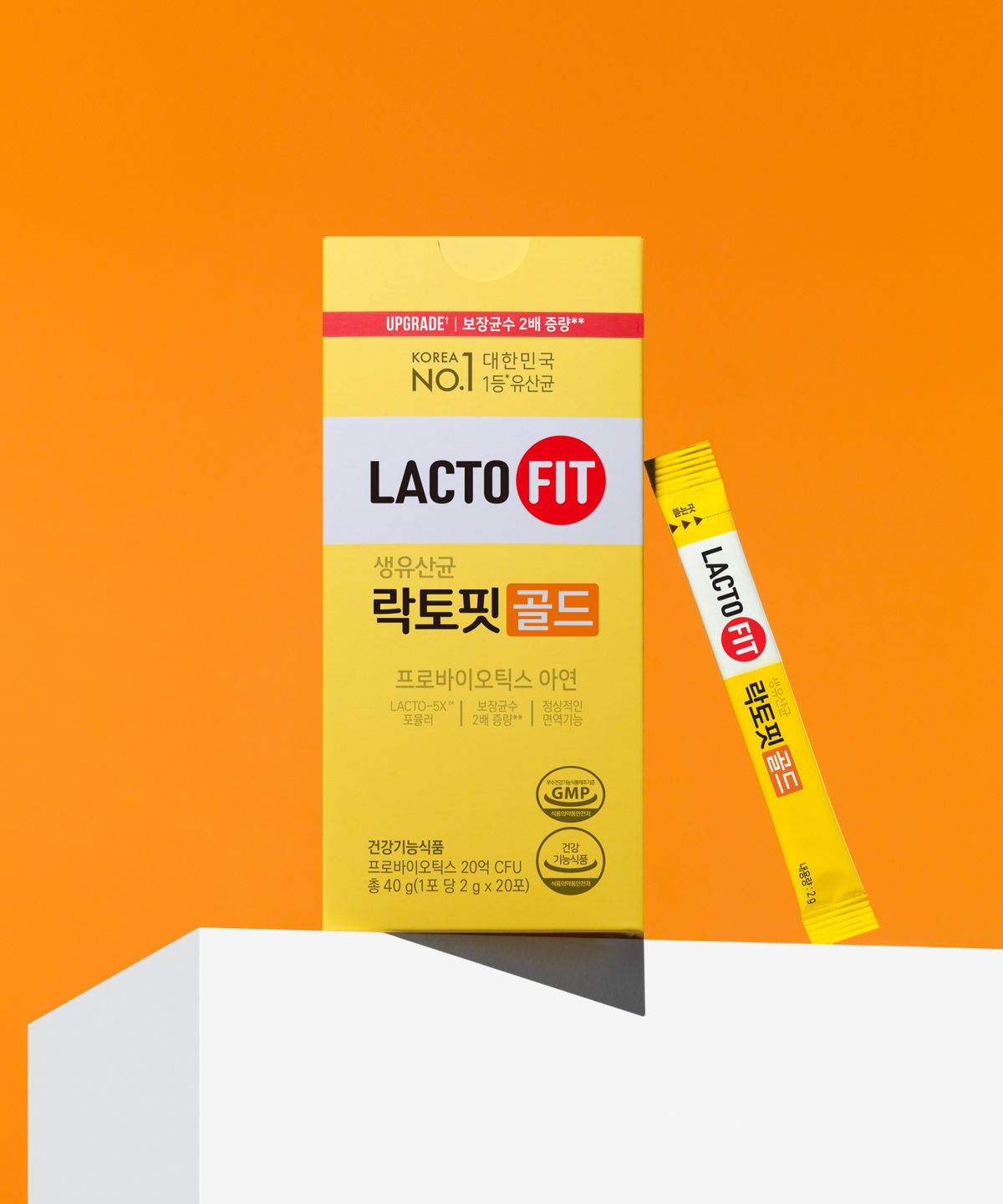 락토핏(LACTOFIT) 락토핏 골드 20포 1박스 (20일분)