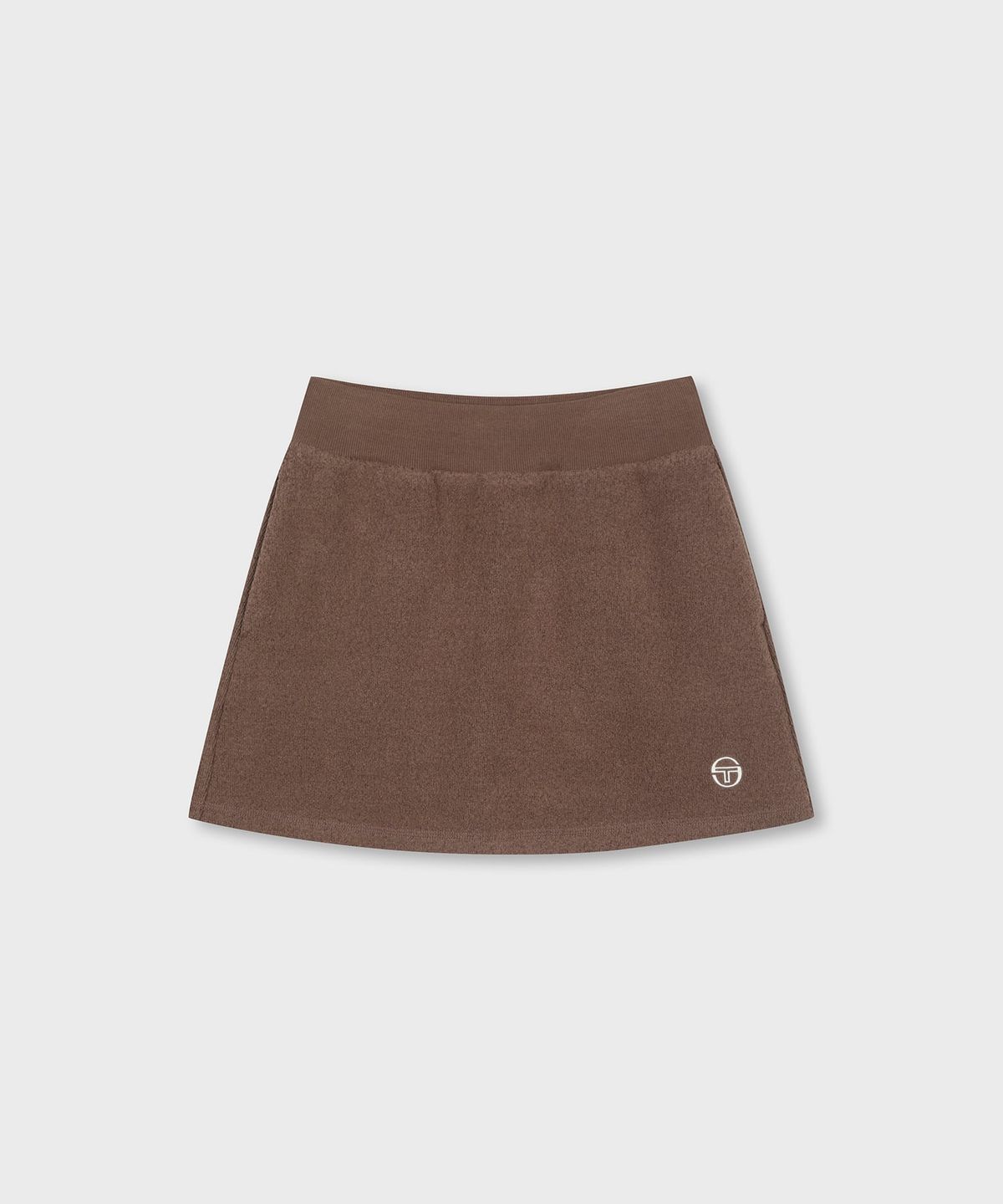 세르지오 타키니(SERGIO TACCHINI) W 테리플리스 스커트 (D.Brown)