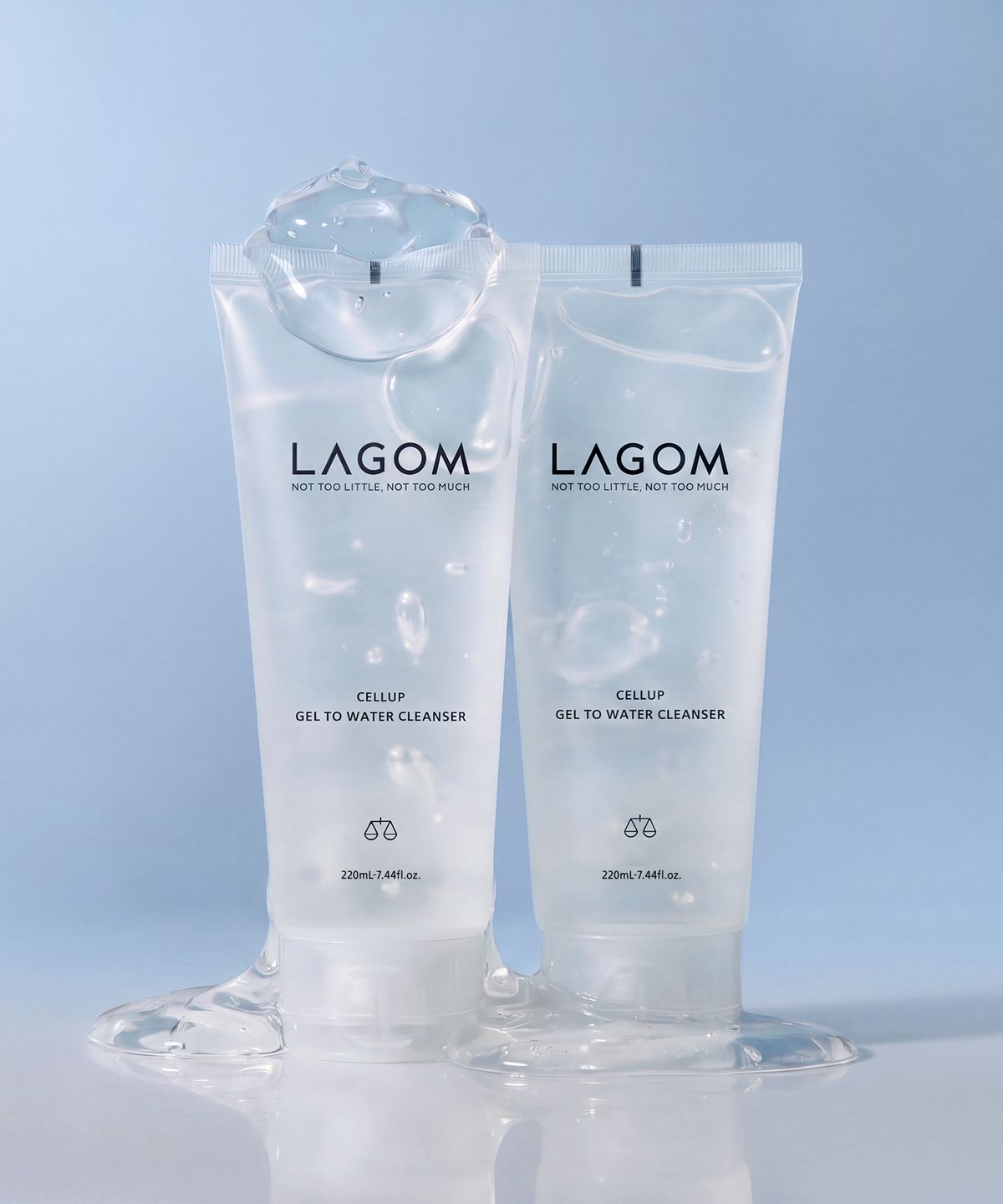 라곰(LAGOM) 젤 투 워터 클렌저  듀오 (220ml*2개)