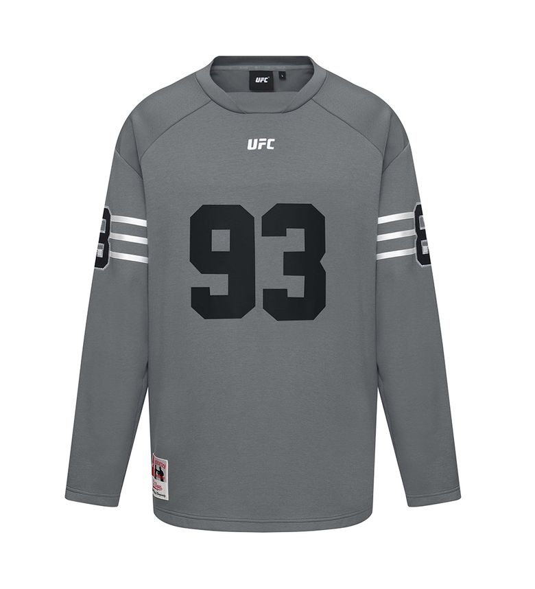 UFC 얼티밋 93 오버핏 풋볼 저지 스틸 그레이 U2LSX3303ST