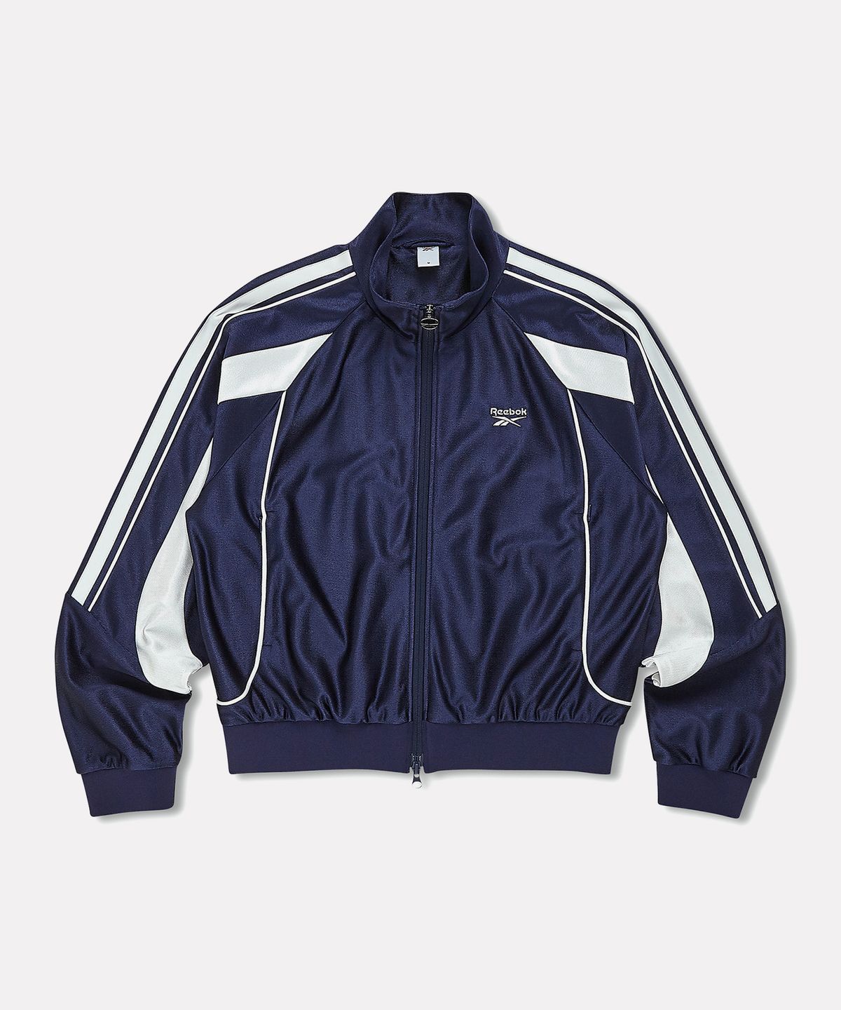 리복(REEBOK) 새틴 커브 트랙 탑 (W) - 네이비