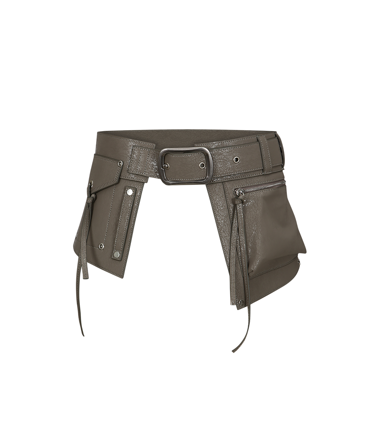 여밈(YEOMIM) harness waist bag (concrete)