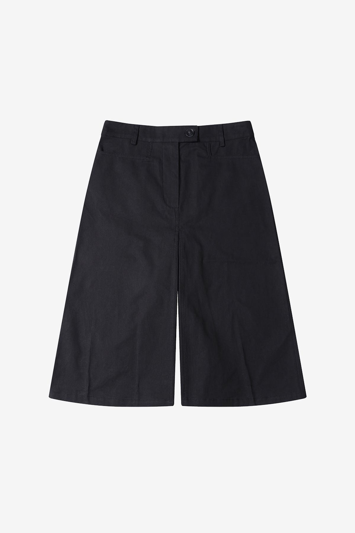 르몽생미셸(LE MONT ST MICHEL) JAHIM-BERMUDA SKIRT PANTS_Black