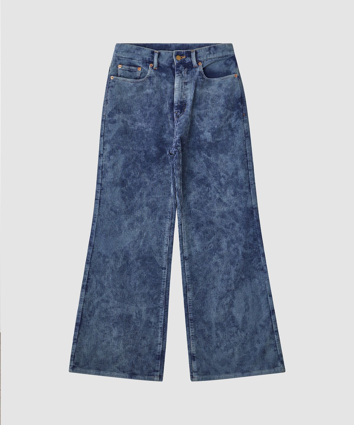 크래키(KRAKKI) [Women] Splatter Corduroy Pants_Navy [KR266PWP901]