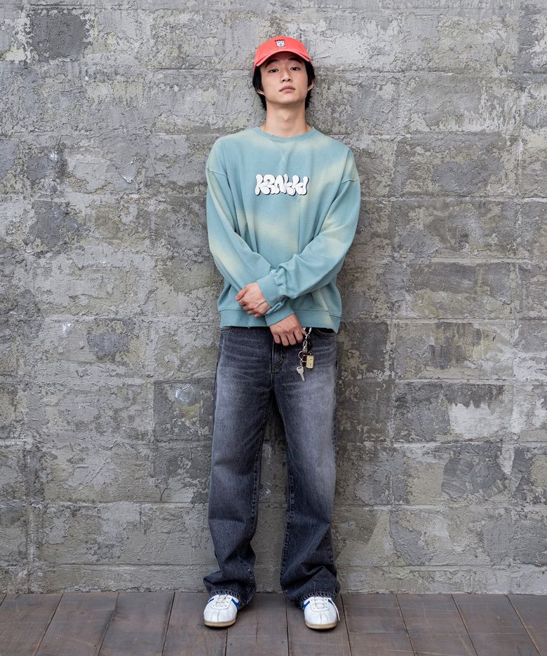 [Men] Regular Fit Denim Pants_Black [KR266PMN901]
