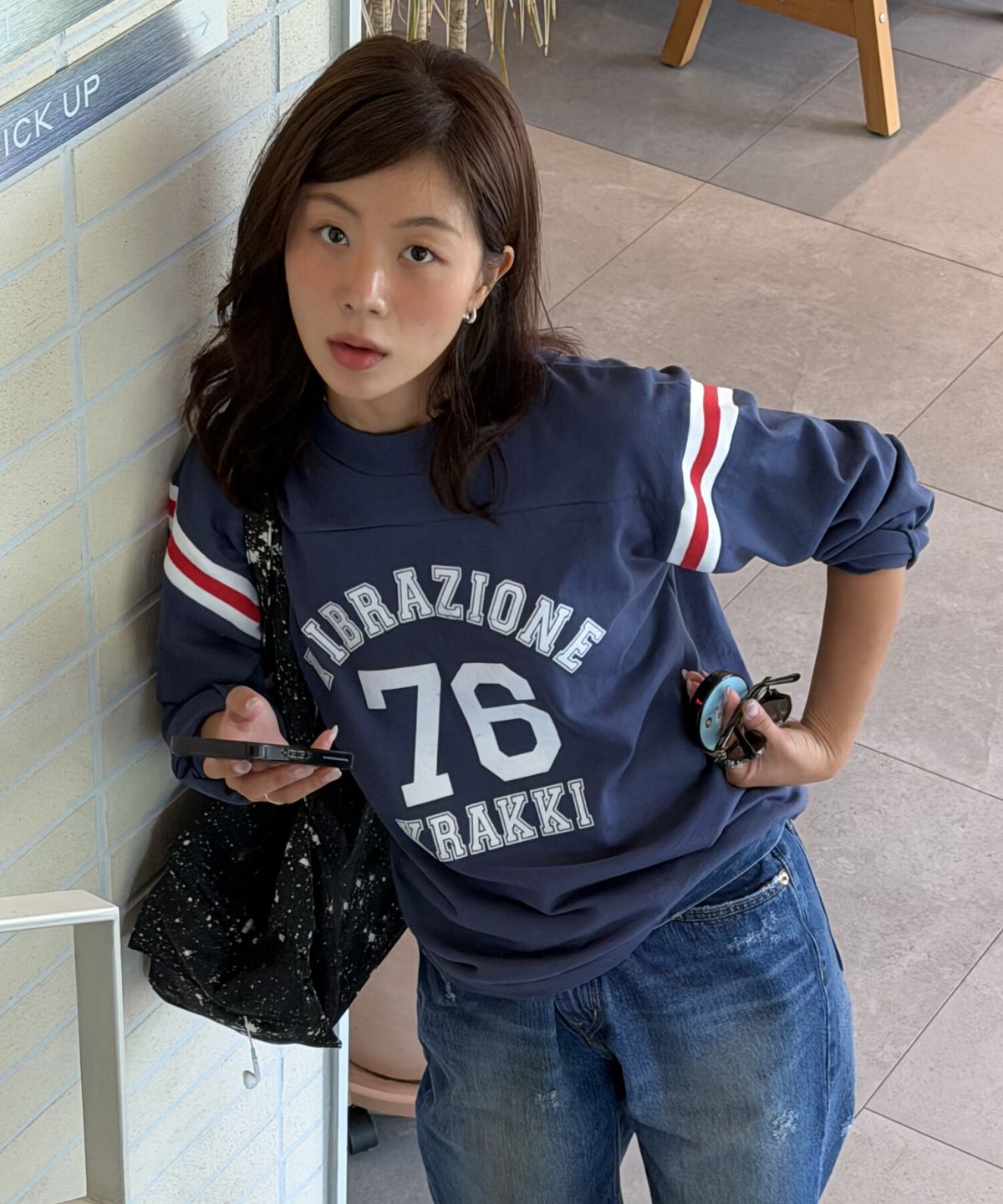 크래키(KRAKKI) [Unisex] Football L/S Tee_Blue [KR266PUT902]