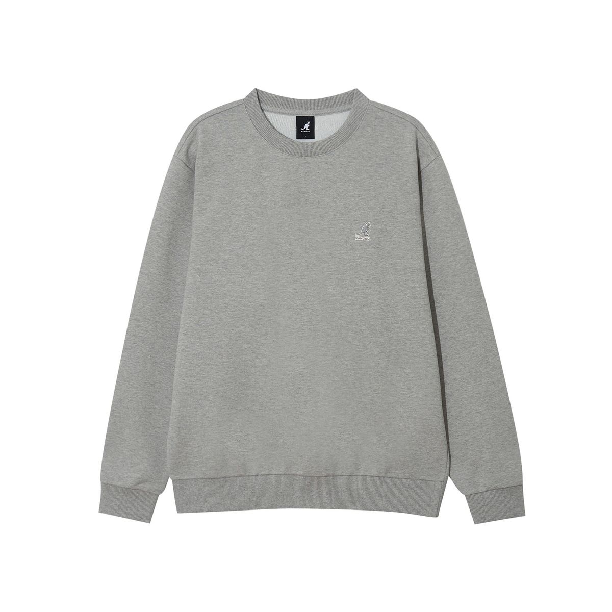 캉골(KANGOL) 에센셜 스웨트셔츠 1809 멜란지그레이