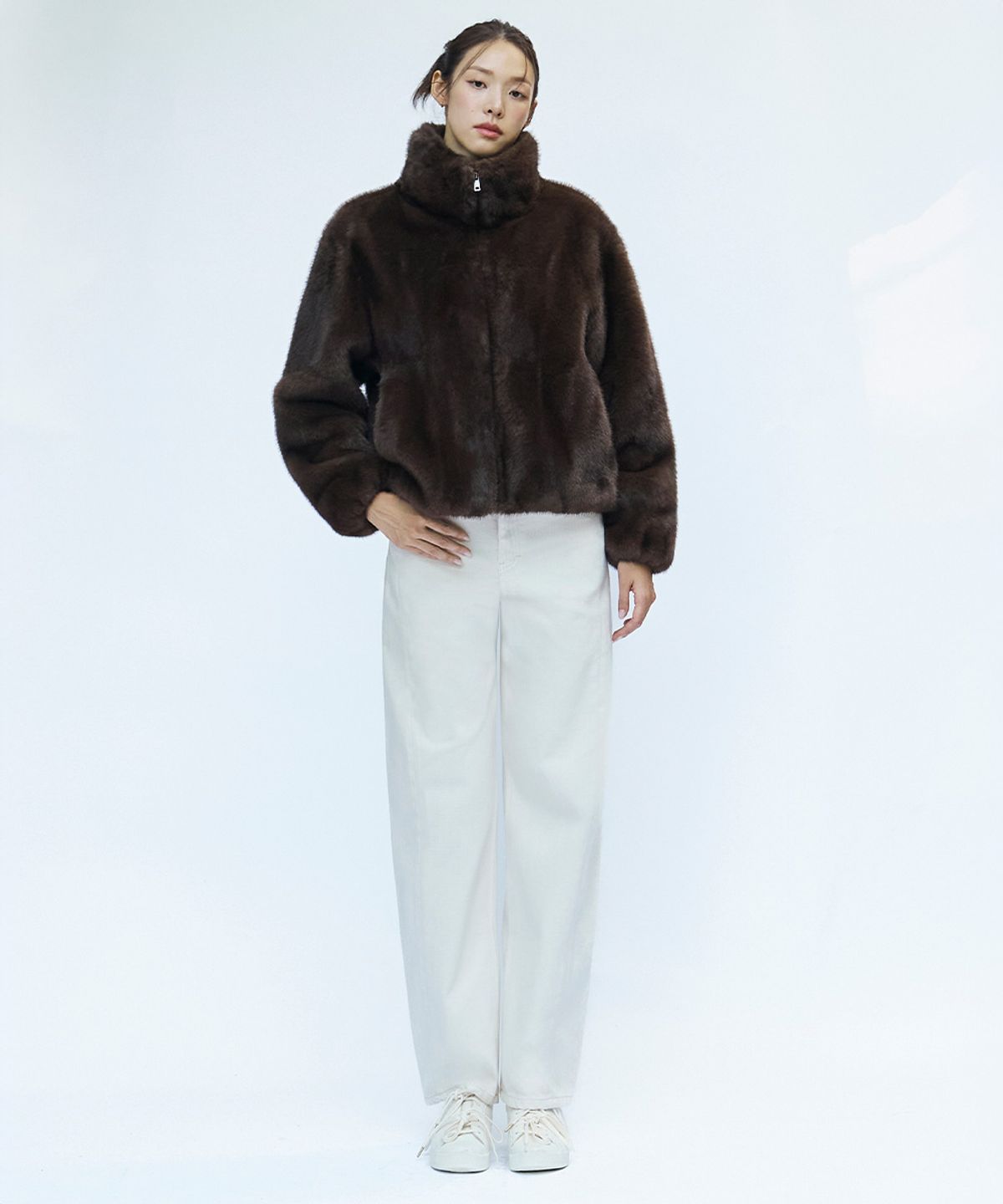 지이크 서촌 하우스(SIEG SEOCHON HAUS) [Women] Ivory Curved Pants (PPFAH4413)