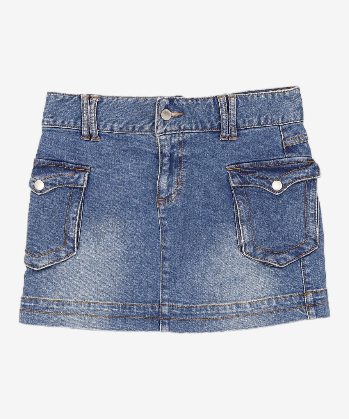 오아이오아이 컬렉션(OIOI COLLECTION) UTILITY MINI SKIRT [BLUE] S