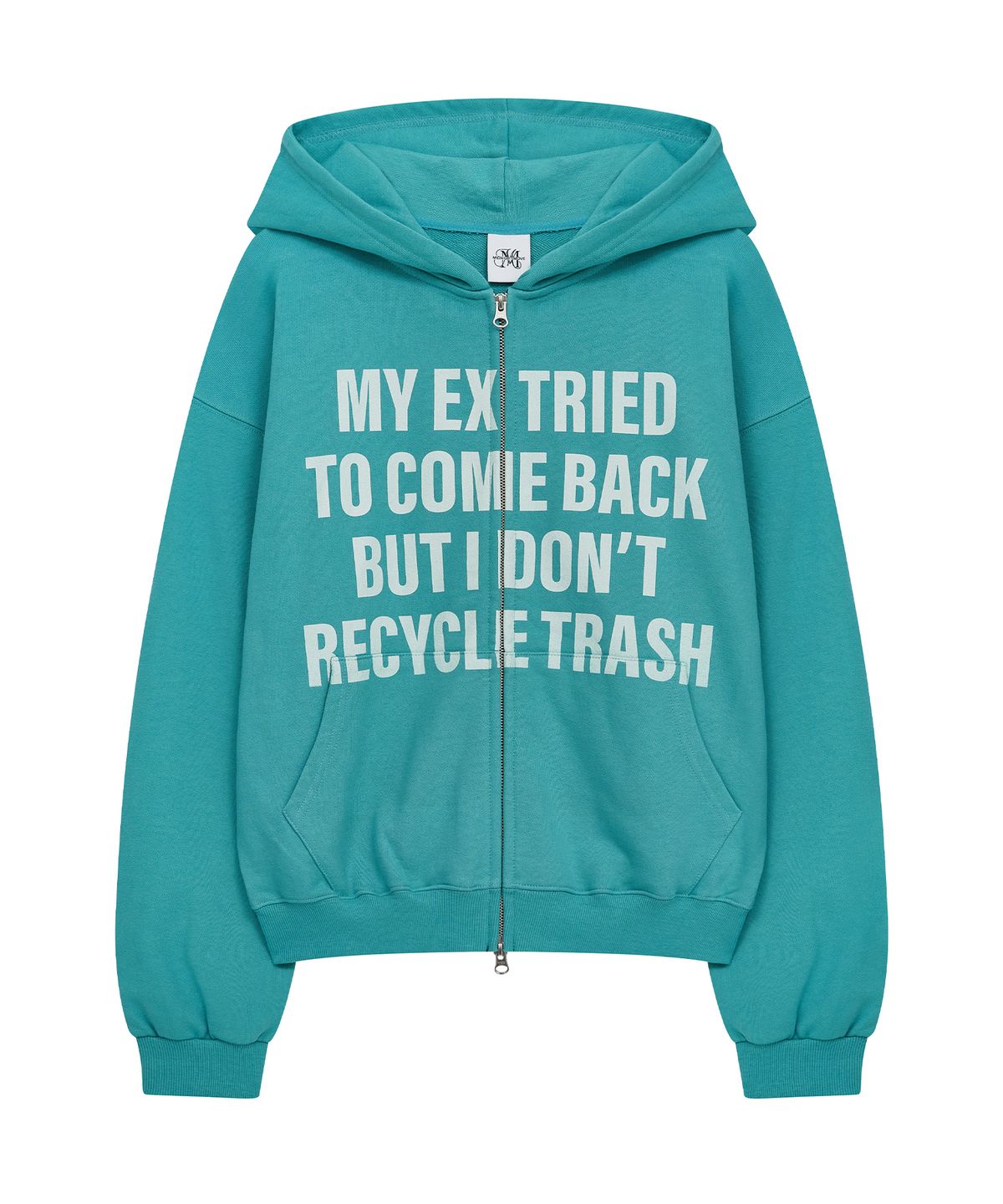 미드나잇 무브(MIDNIGHT MOVE) pt letter zip up (mint)