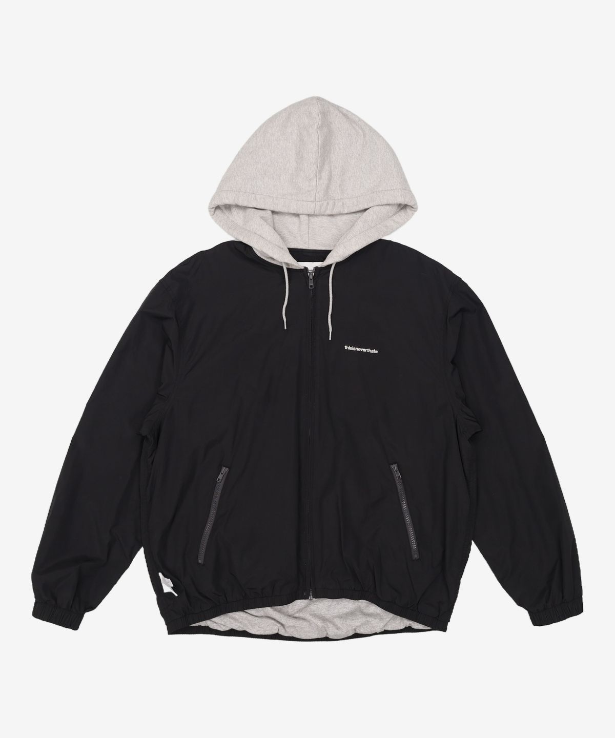 디스이즈네버댓(THISISNEVERTHAT) T-Logo Sweat Lining Jacket Black L