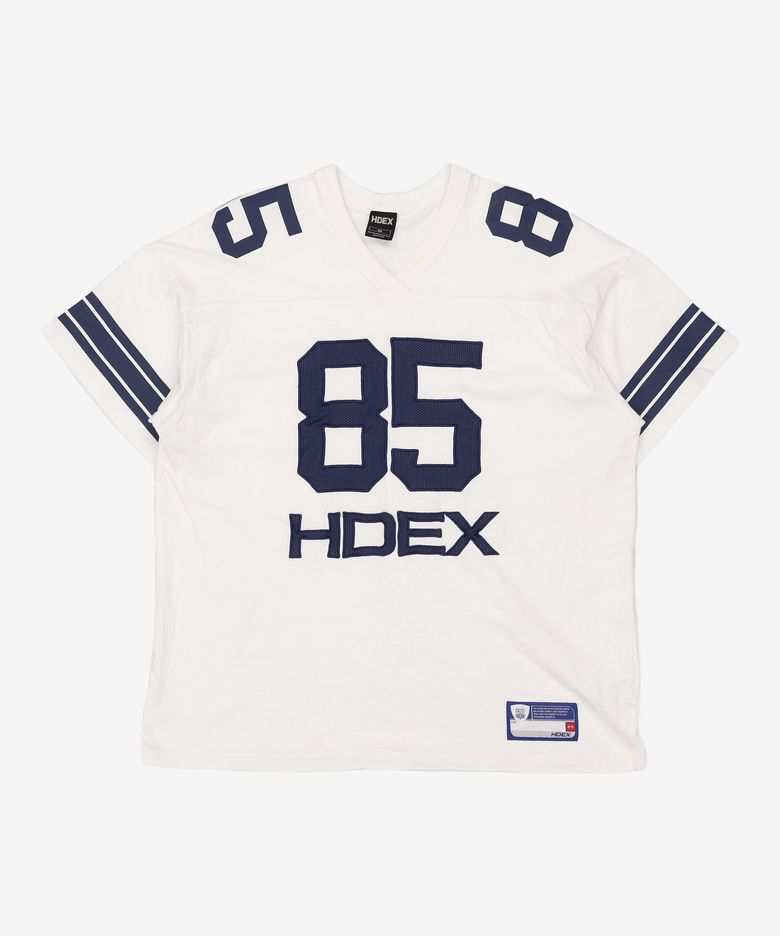 우먼스 오버사이즈 풋볼 숏 슬리브 (White) 85